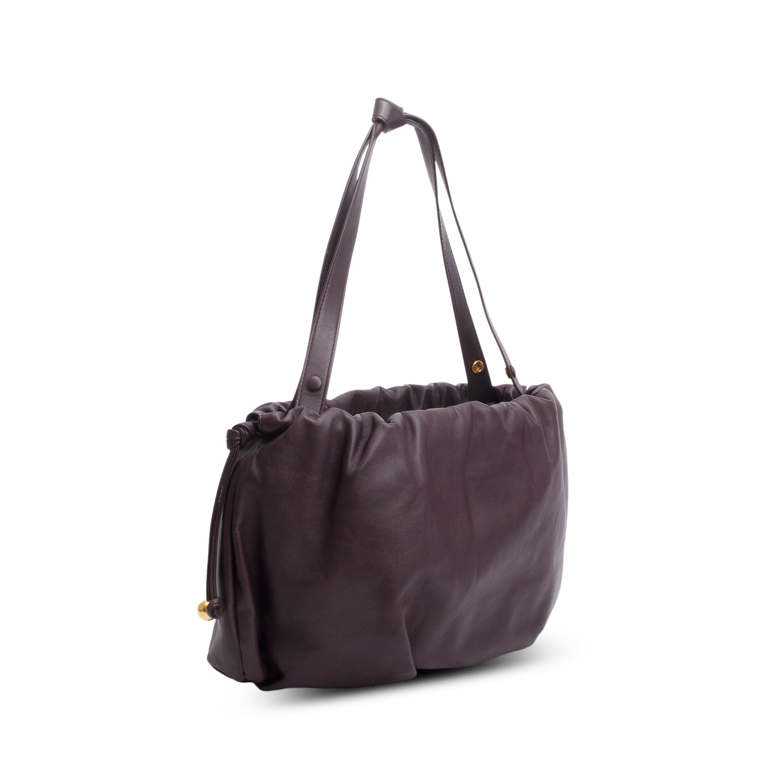 Bottega Veneta Burgundy Nappa Leather The Bulb Bag