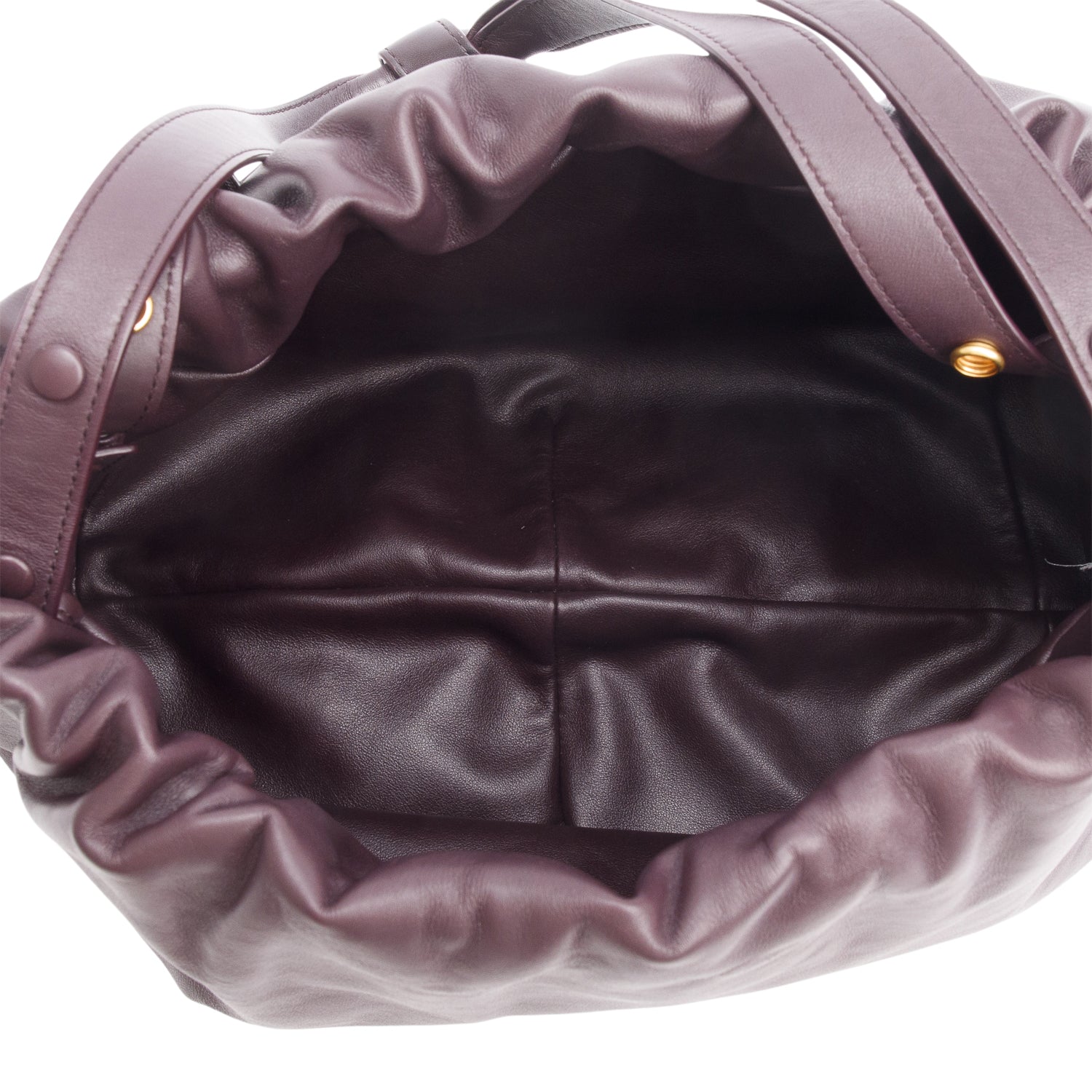 Bottega Veneta Burgundy Nappa Leather The Bulb Bag