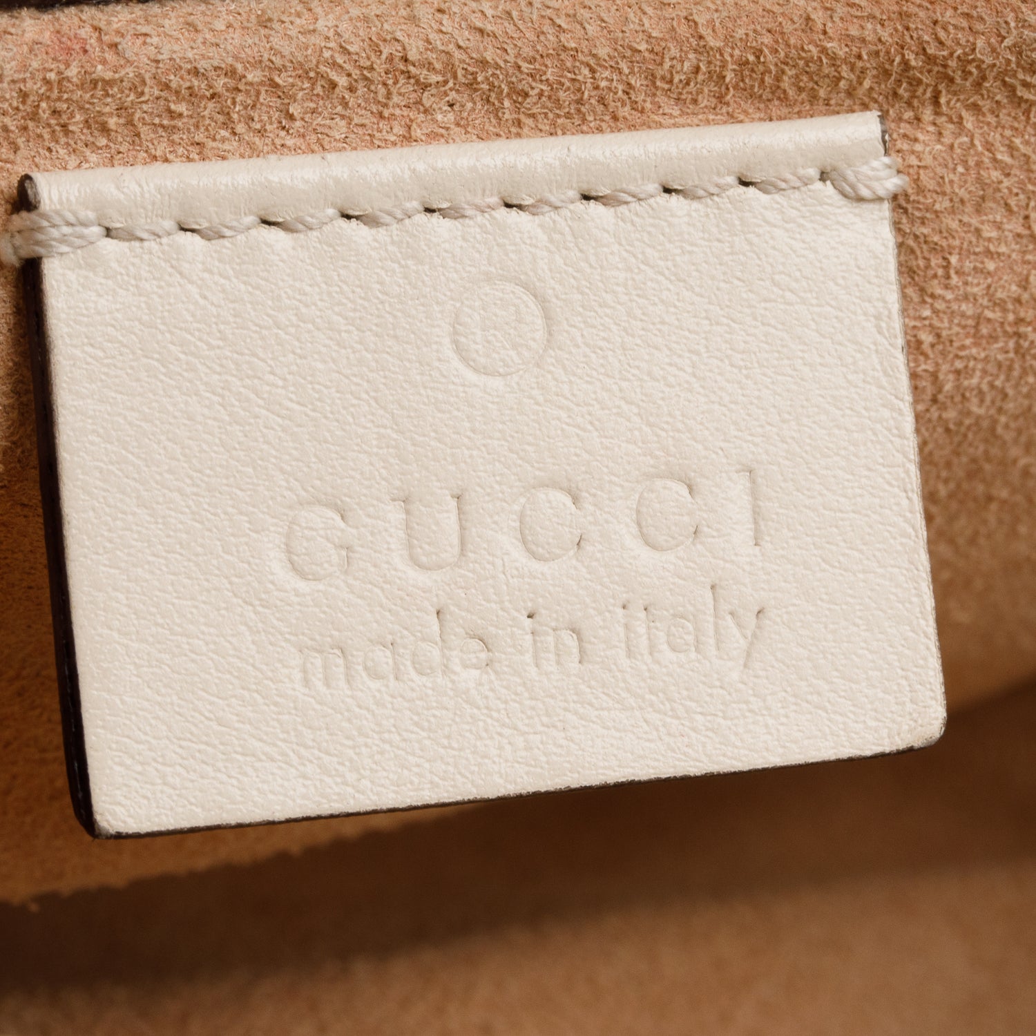 Gucci Cream GG Marmont Matelasse Leather Super Mini Bag