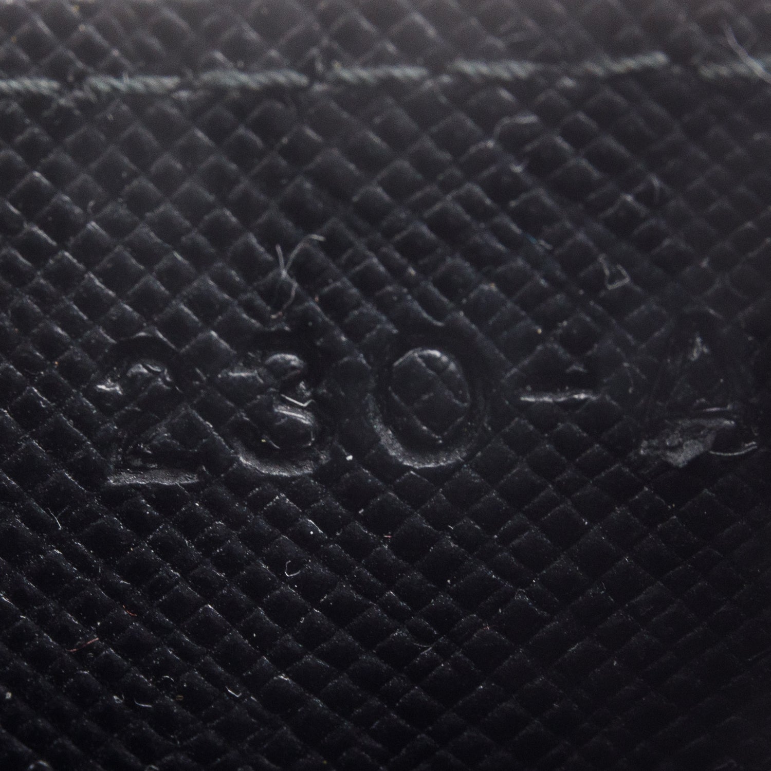 Prada 2020 Black Saffiano Leather Triangle Card Case w/ Box & Authenticity Card