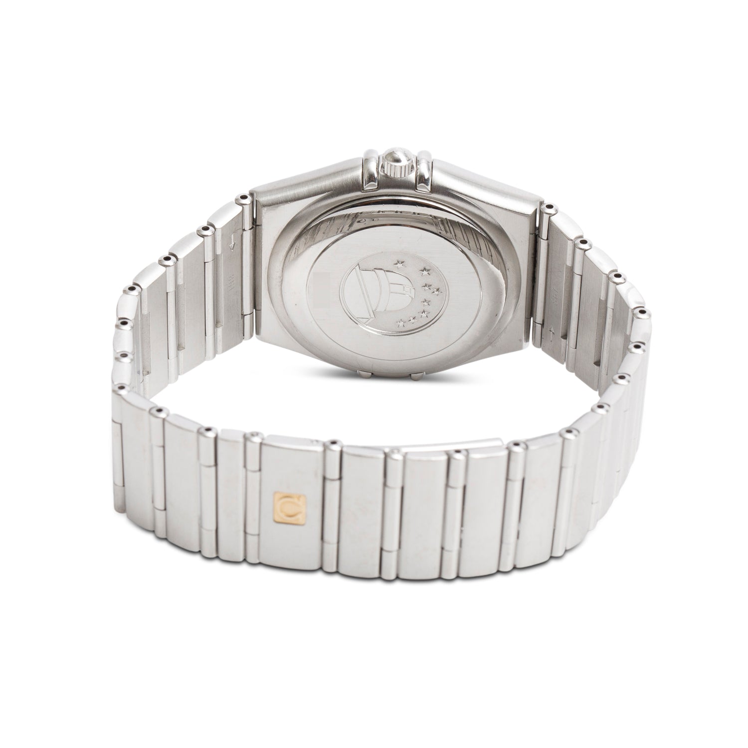 Omega Stainless Steel Constellation 35.5 MM Automatic Watch White Dial