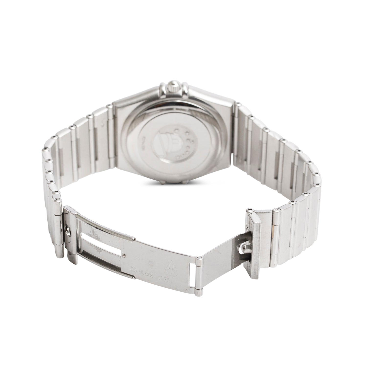 Omega Stainless Steel Constellation 35.5 MM Automatic Watch White Dial