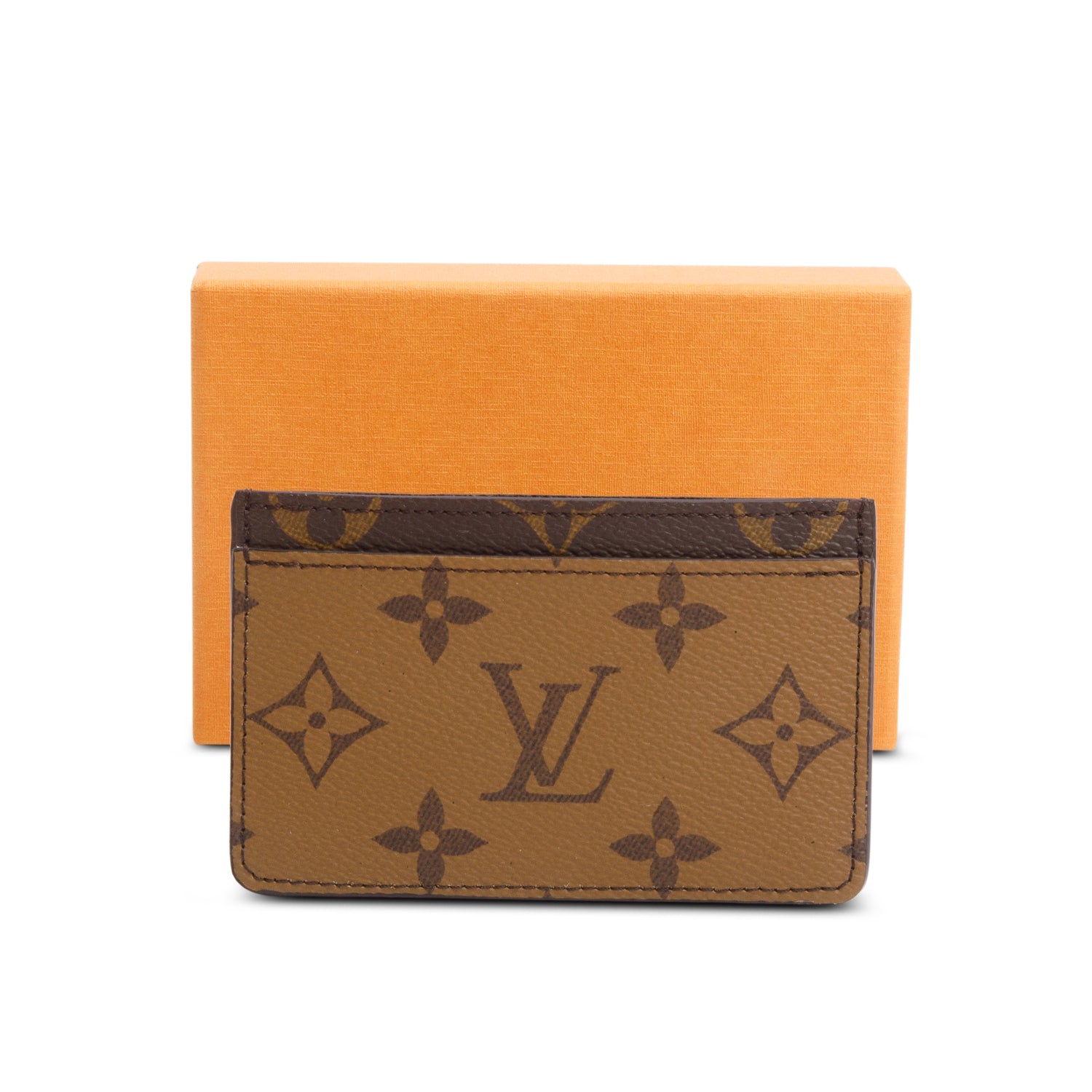 Louis Vuitton Reverse Monogram Card Holder w/ Box