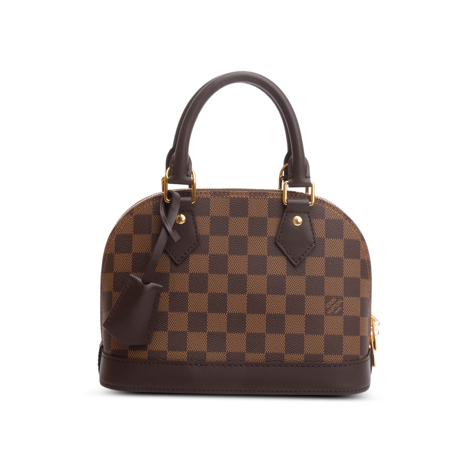 Louis Vuitton 2024 Damier Ebene Alma BB w/ Box & Strap