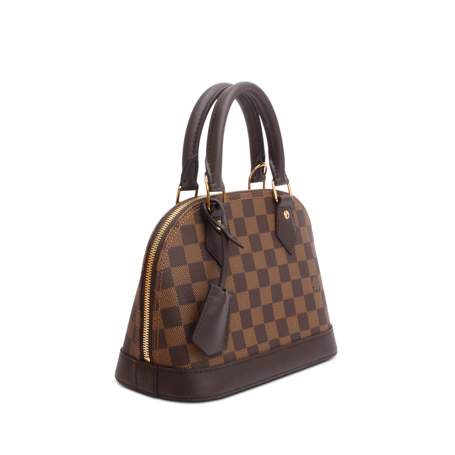 Louis Vuitton 2024 Damier Ebene Alma BB w/ Box & Strap