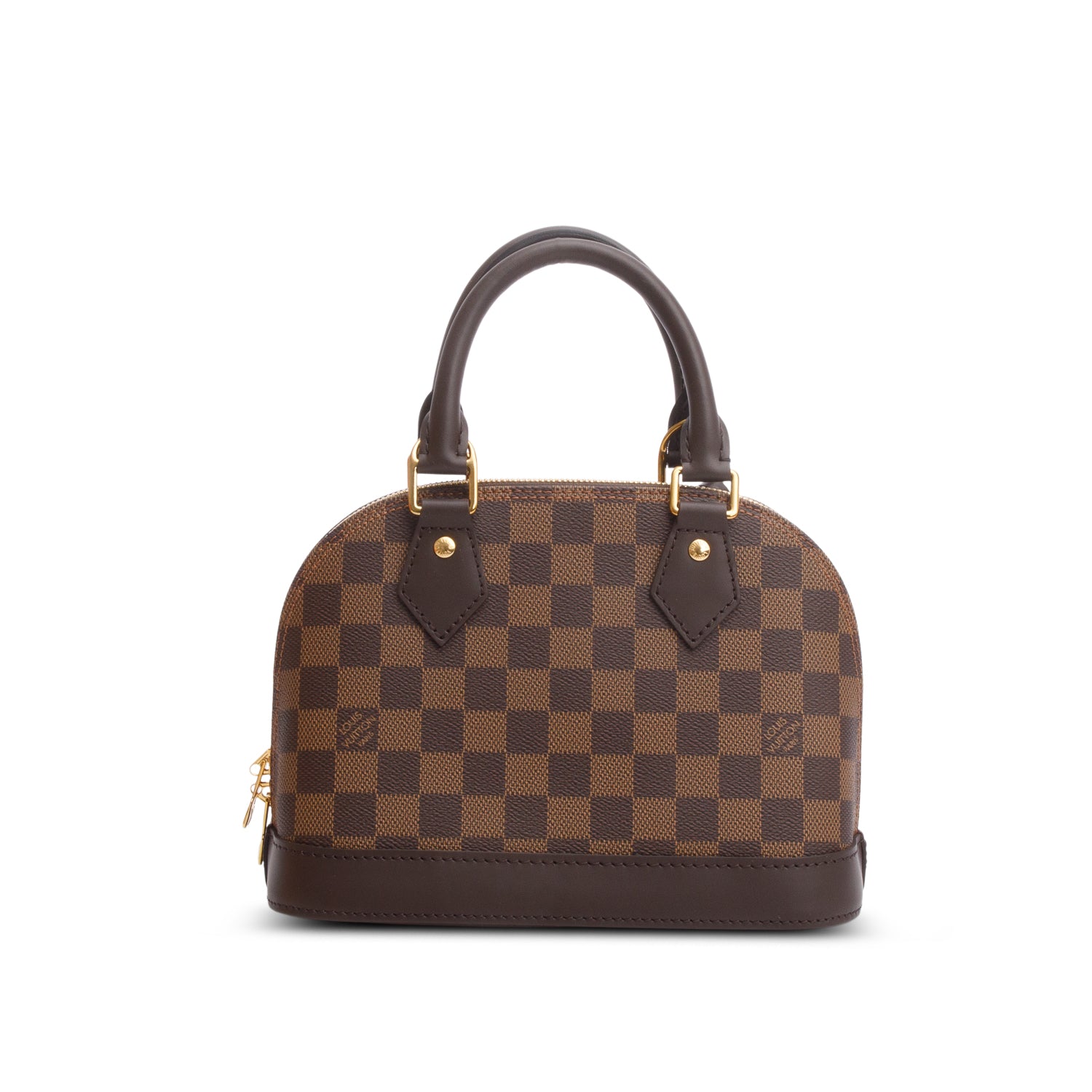 Louis Vuitton 2024 Damier Ebene Alma BB w/ Box & Strap