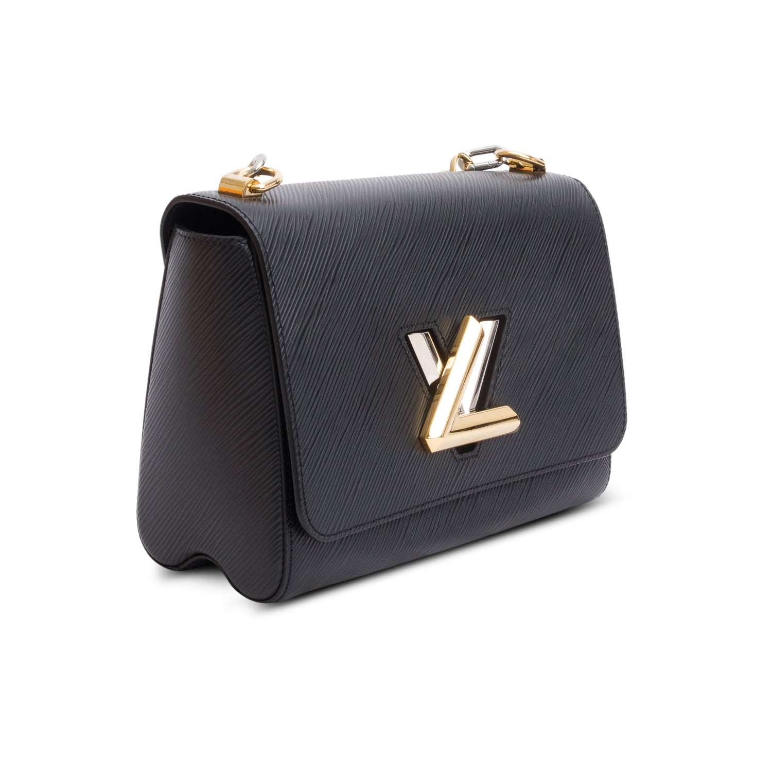 Louis Vuitton Black Epi Leather Twist MM w/ Box