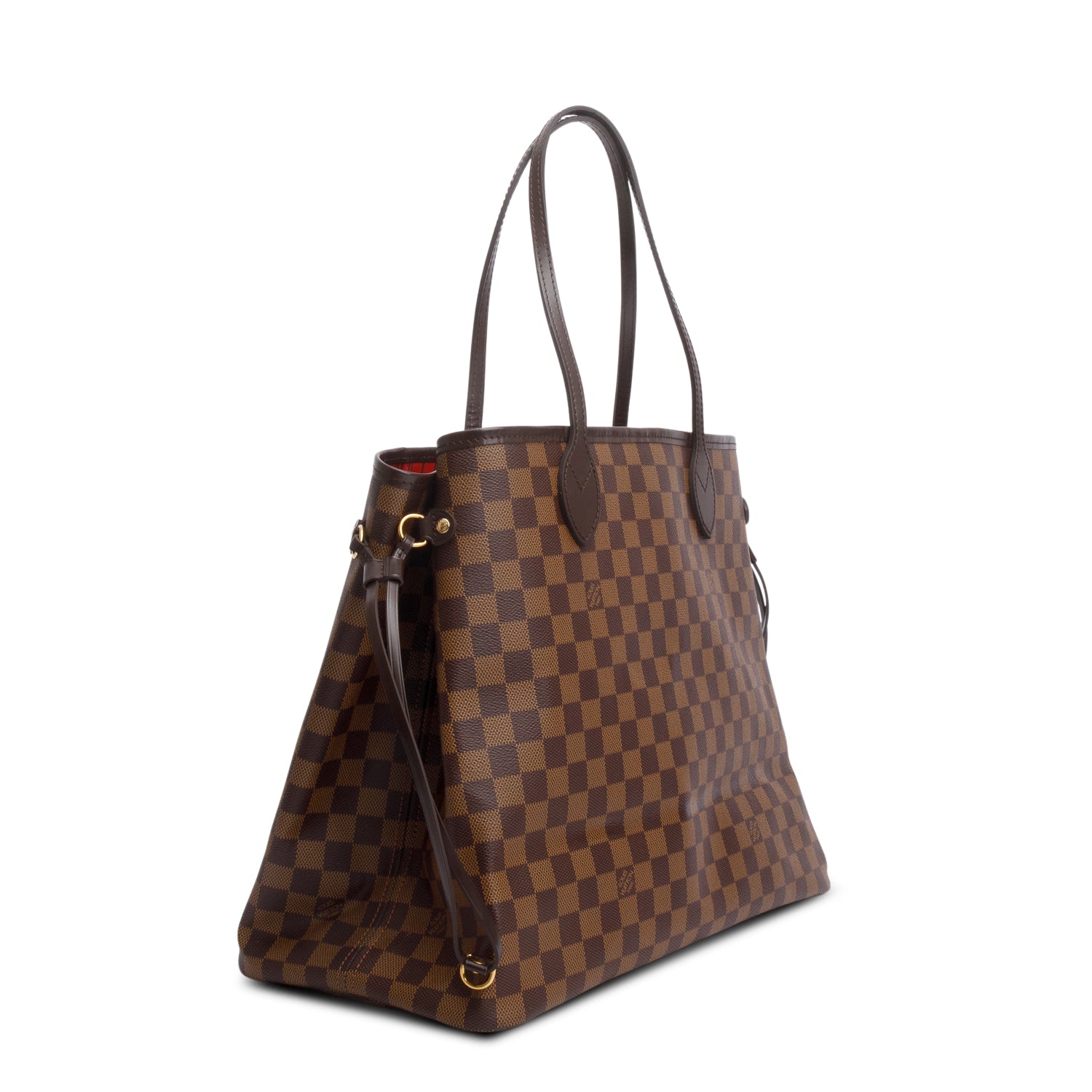 Louis Vuitton Damier Ebene Neverfull GM w/ Pouch