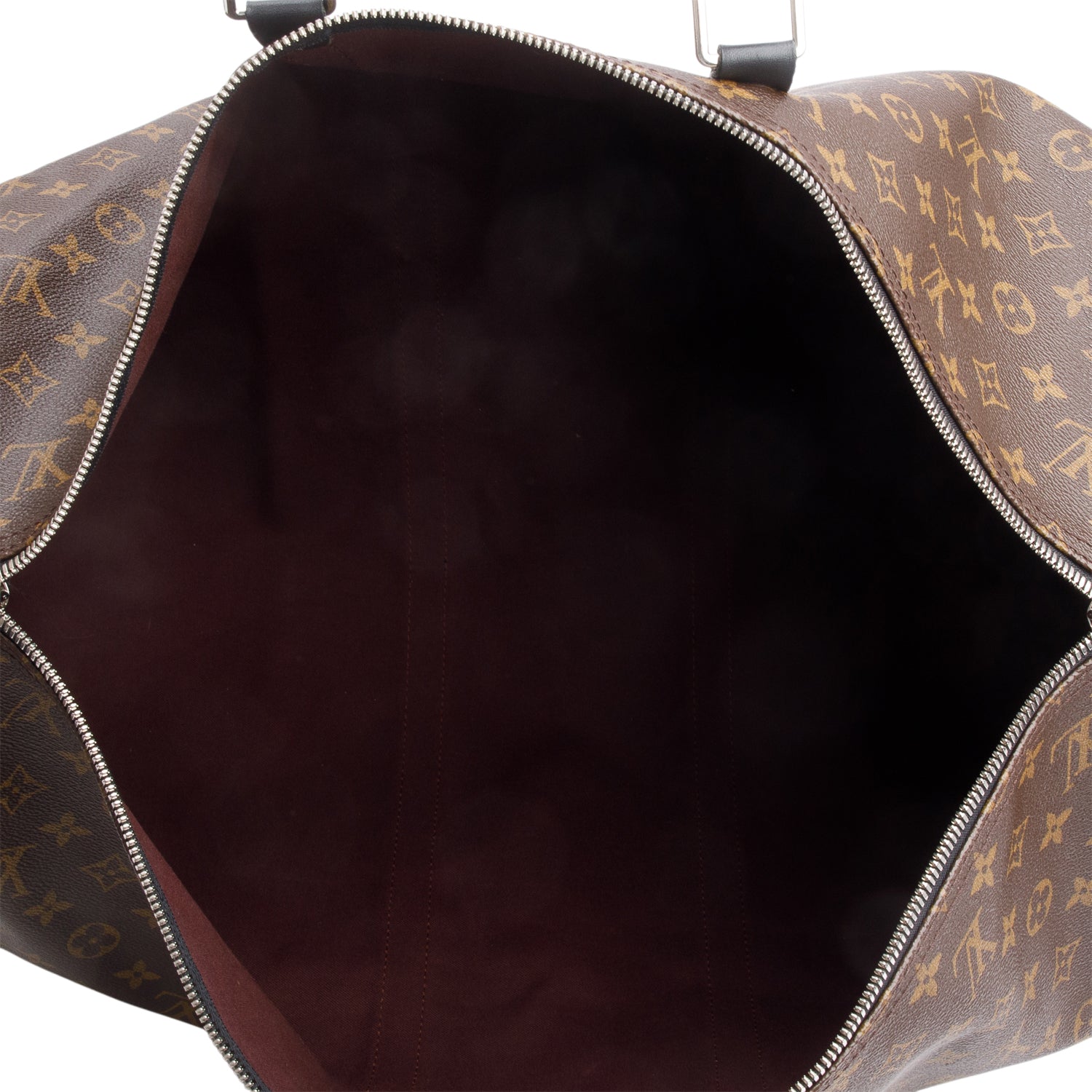 Louis Vuitton Monogram Macassar Keepall Bandouliere 55 w/ Strap
