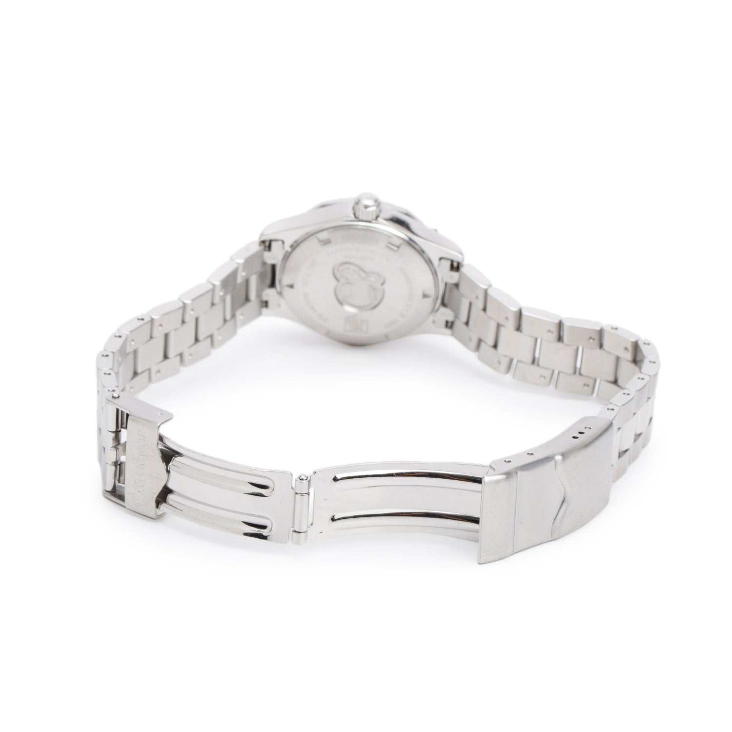 Tag Heuer Stainless Steel Aquaracer 27 MM Quartz Watch Pink Mother of Pearl Dial WAF1418 w/ Box & Papers