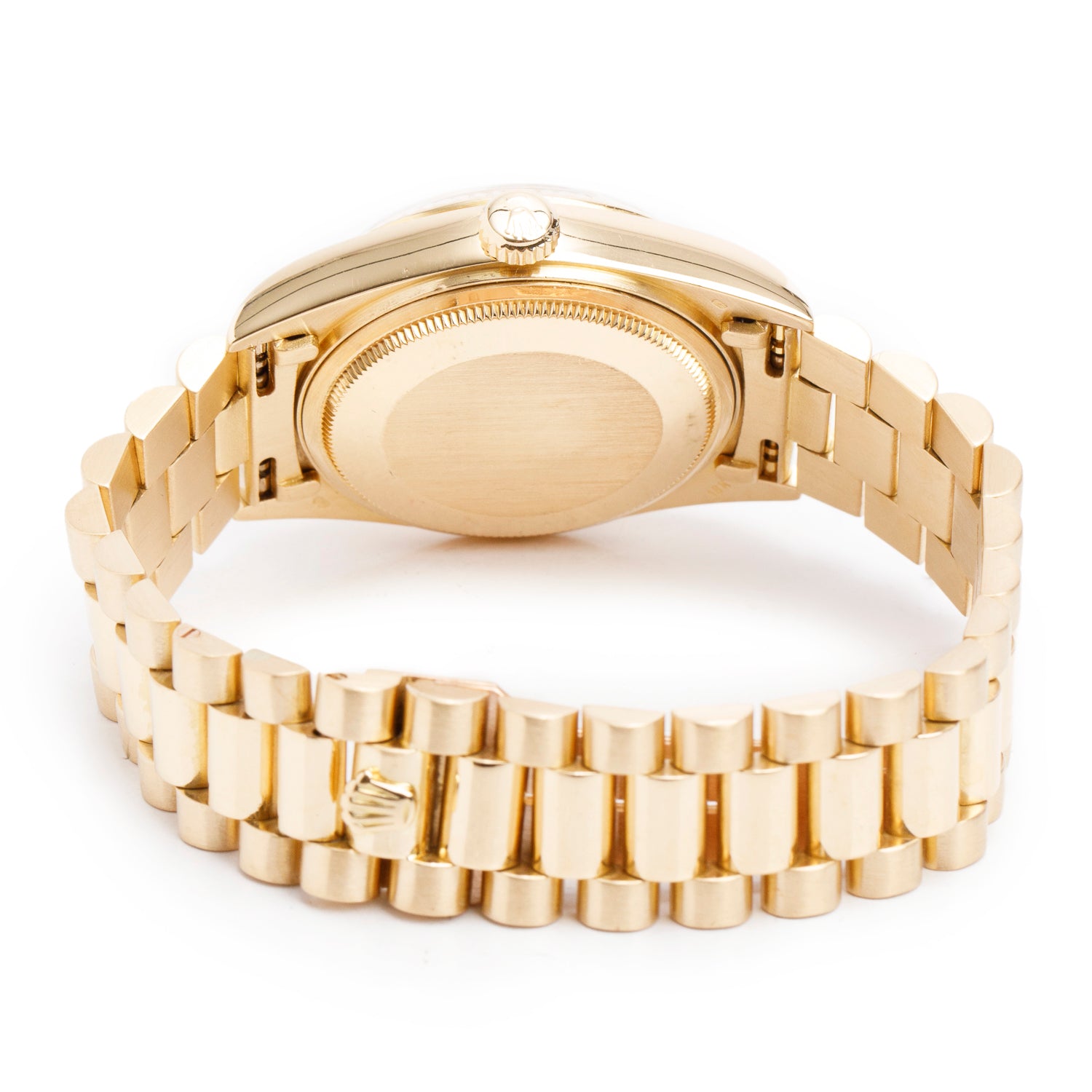 Rolex 18k Yellow Gold Day Date 36 MM President Watch Champagne Dial 18038