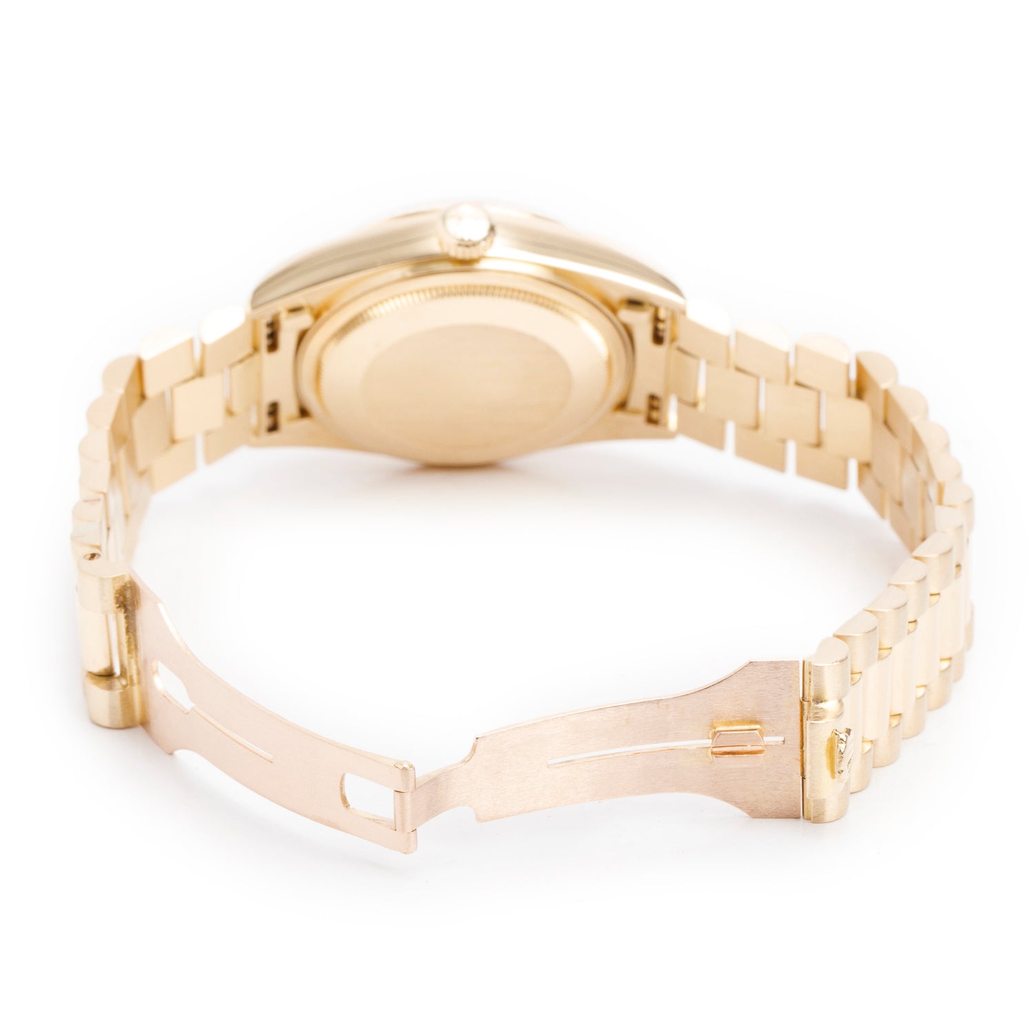 Rolex 18k Yellow Gold Day Date 36 MM President Watch Champagne Dial 18038