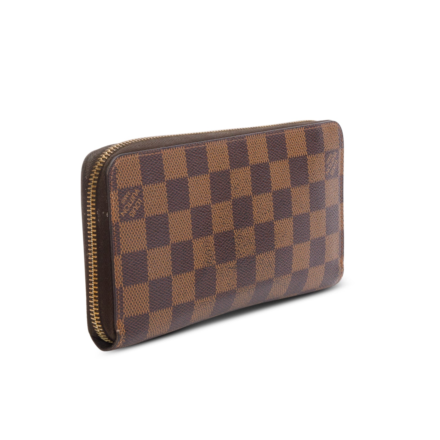 Louis Vuitton Damier Ebene Zippy Wallet w/ Box