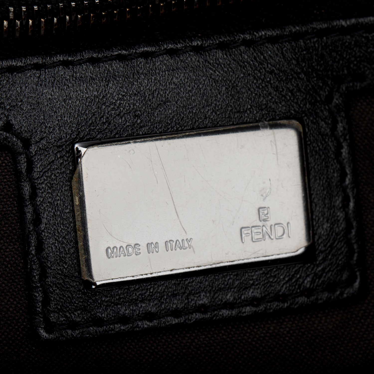 Fendi Brown Zucca Canvas Hobo Bag