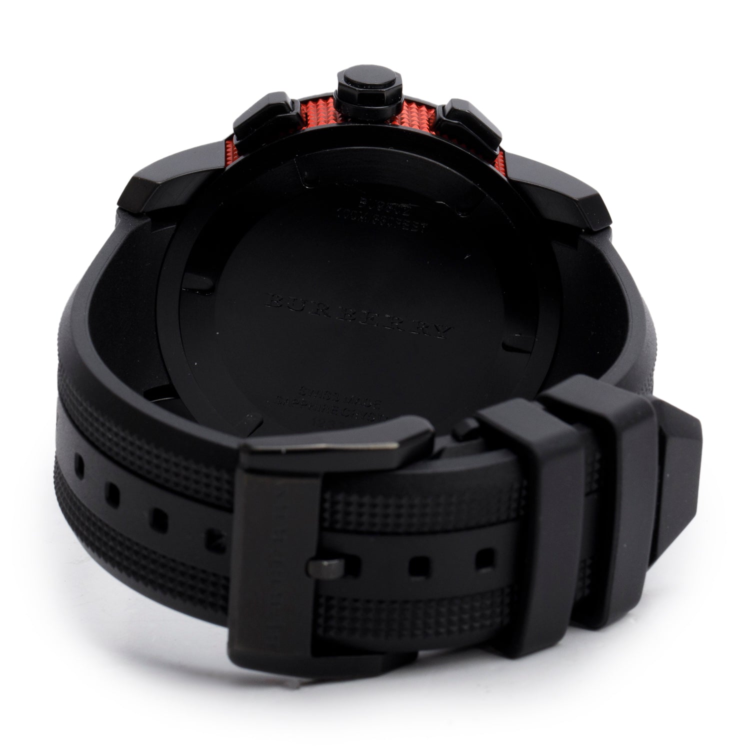 Burberry Black Stainless Steel BU9802 The Endurance 45 MM