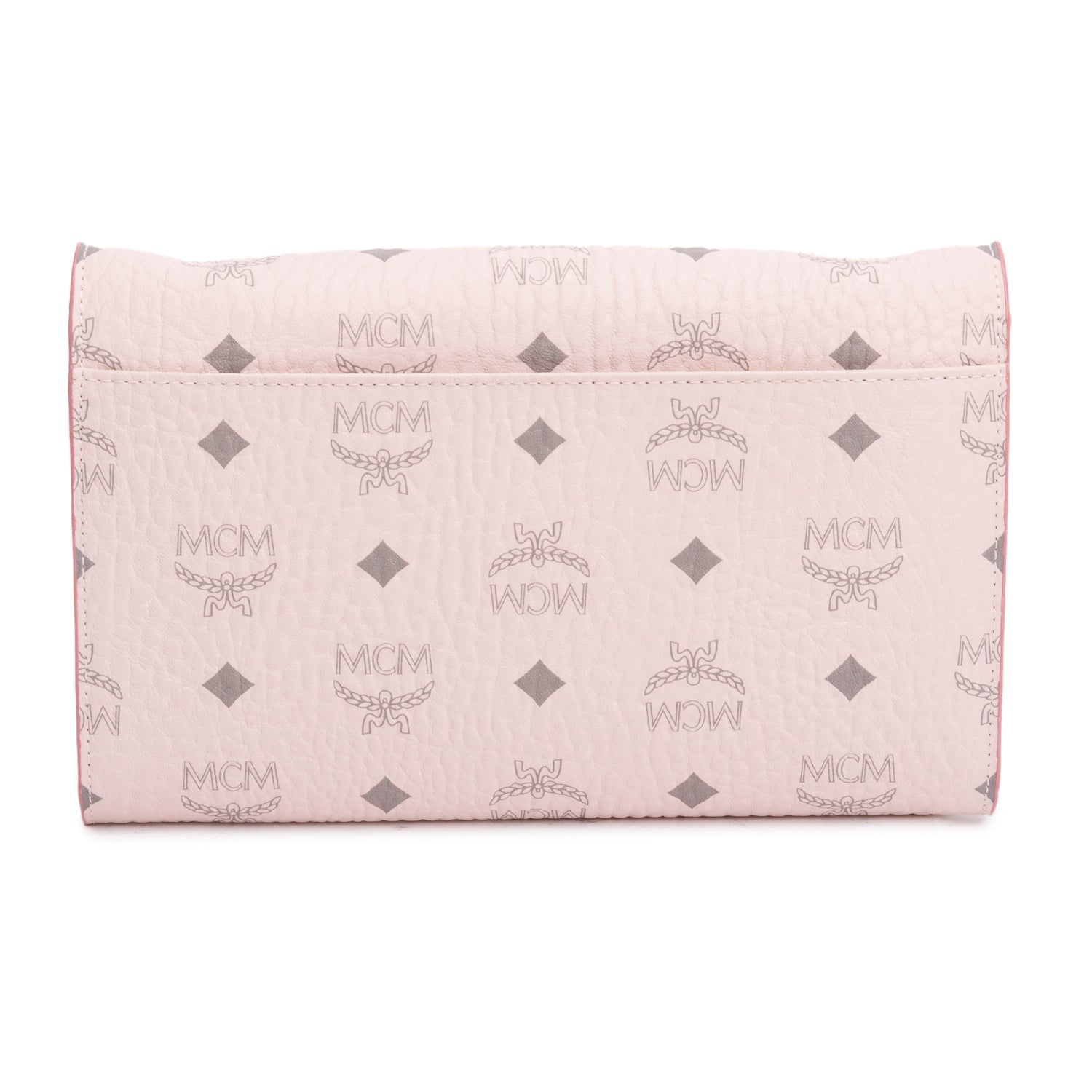 MCM Pink Visetos Medium Millie Crossbody Bag