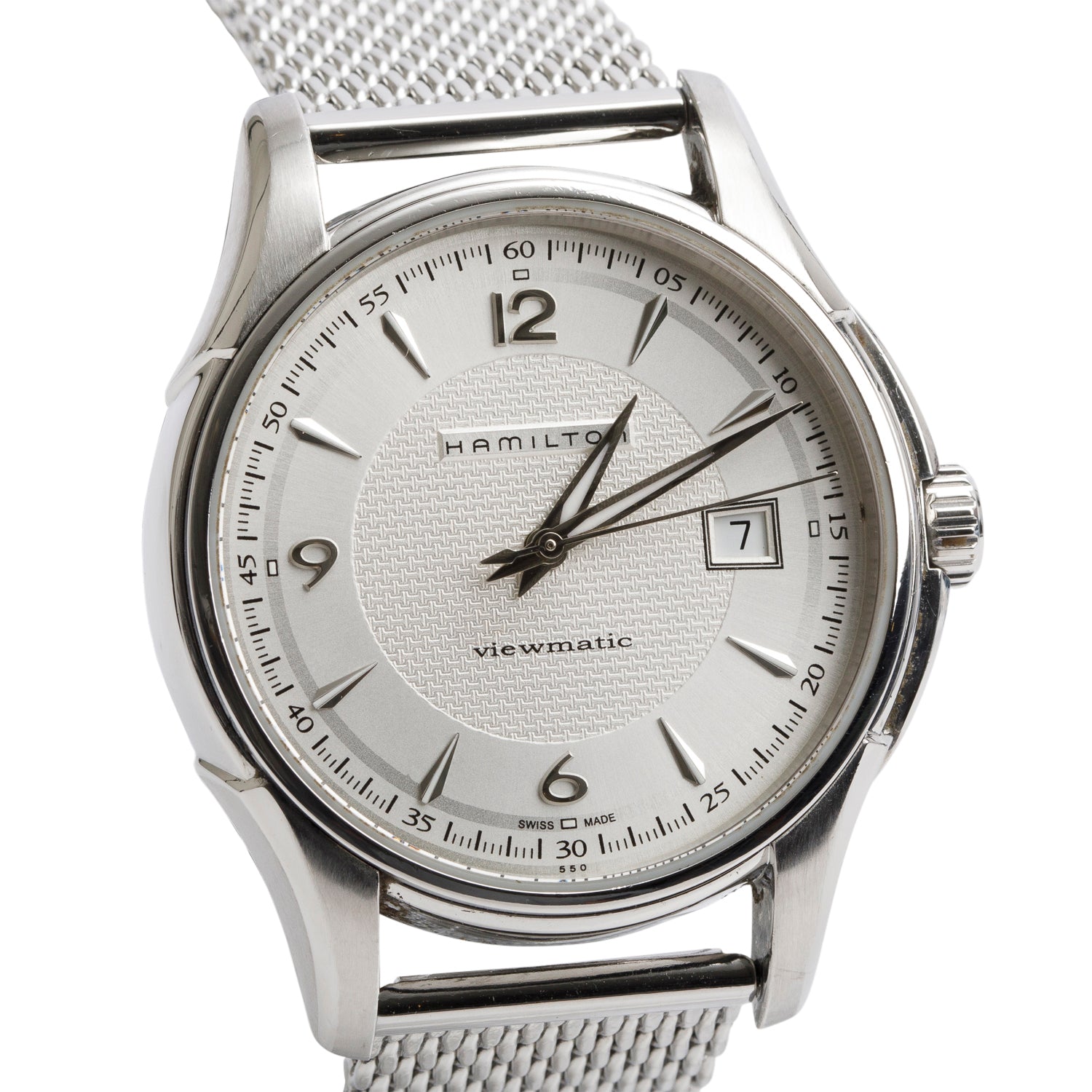 Hamilton Stainless Steel Jazzmaster Viewmatic 40 MM Automatic Watch H325150