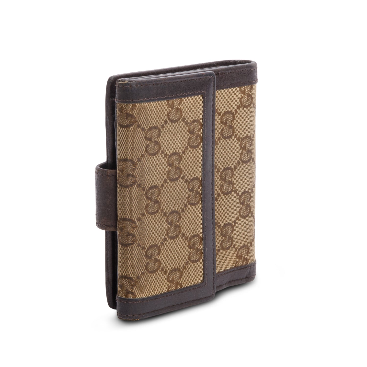Gucci Beige GG Supreme Bi-Fold Wallet w/ Box