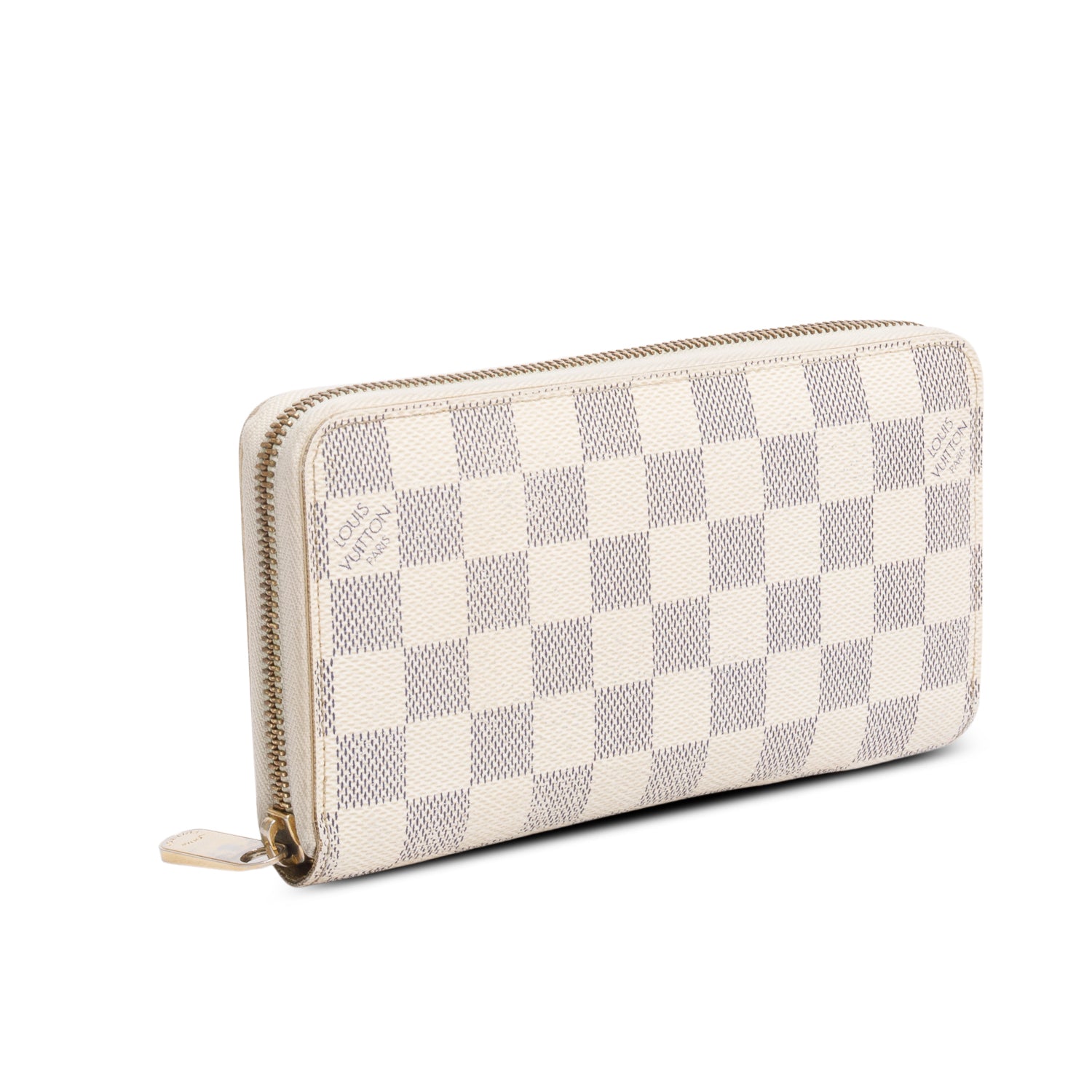 Louis Vuitton Damier Azur Zippy Wallet w/ Box