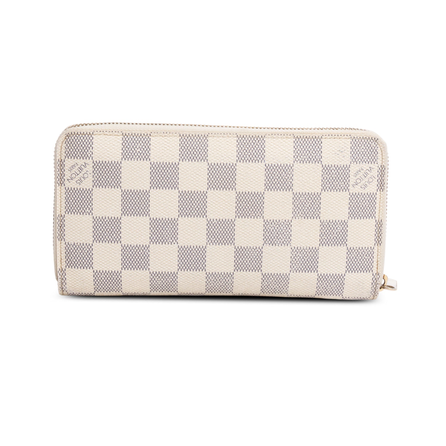 Louis Vuitton Damier Azur Zippy Wallet w/ Box