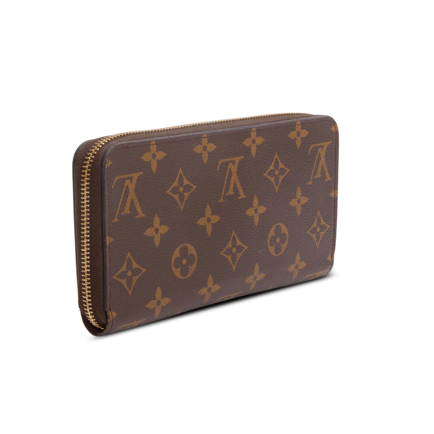 Louis Vuitton Monogram Zippy Wallet w/ Box & Receipt