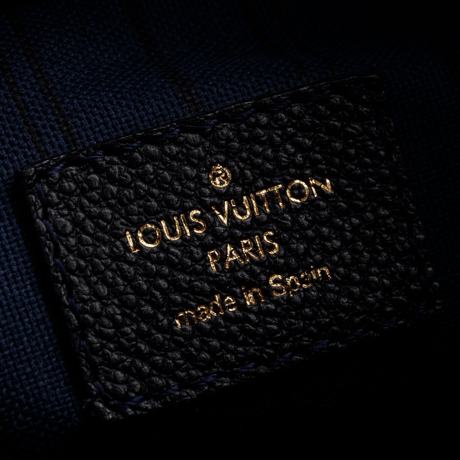 Louis Vuitton Navy Monogram Empreinte Artsy MM