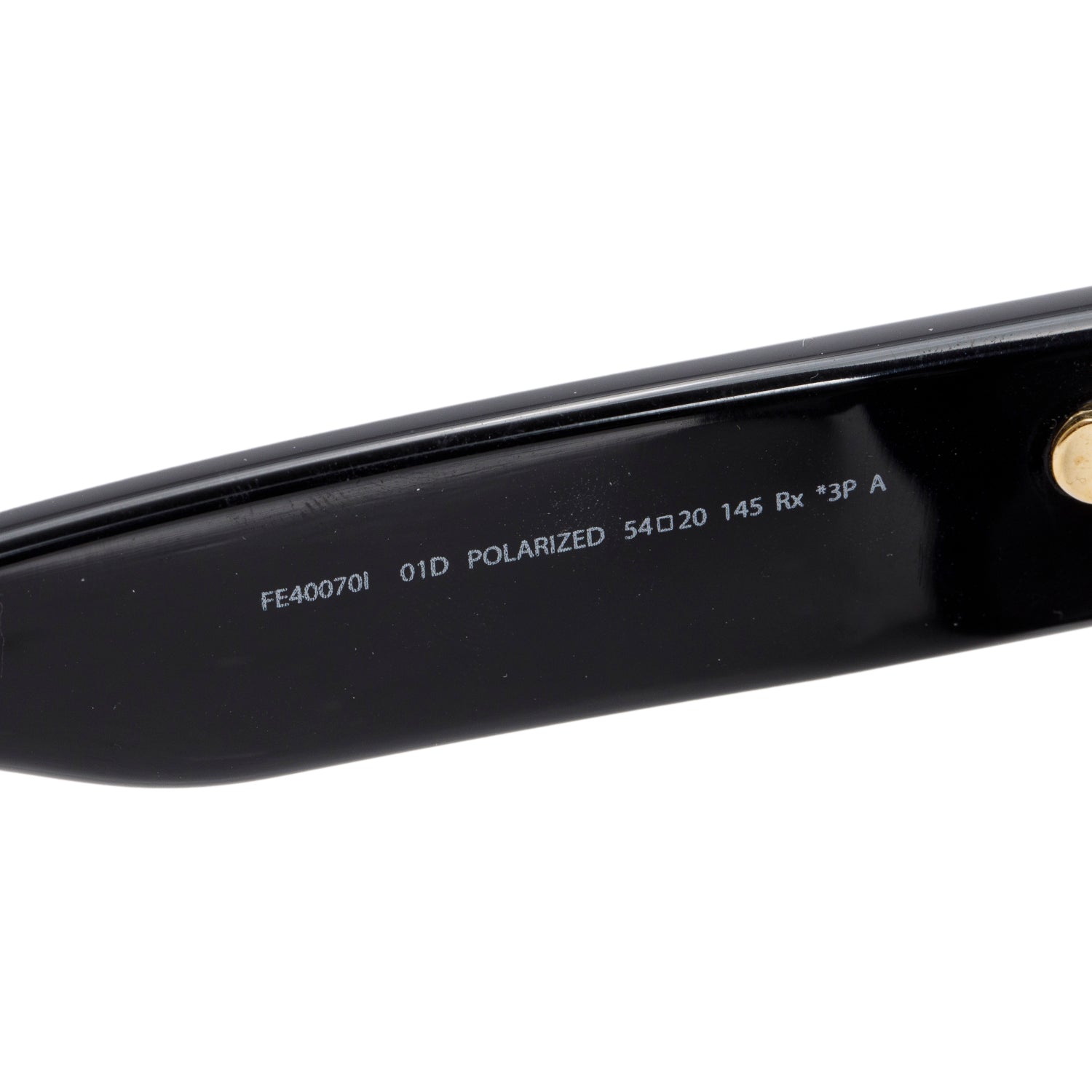 Fendi FE40070I Black Acetate Fendigraphy Square Sunglasses w/ Case