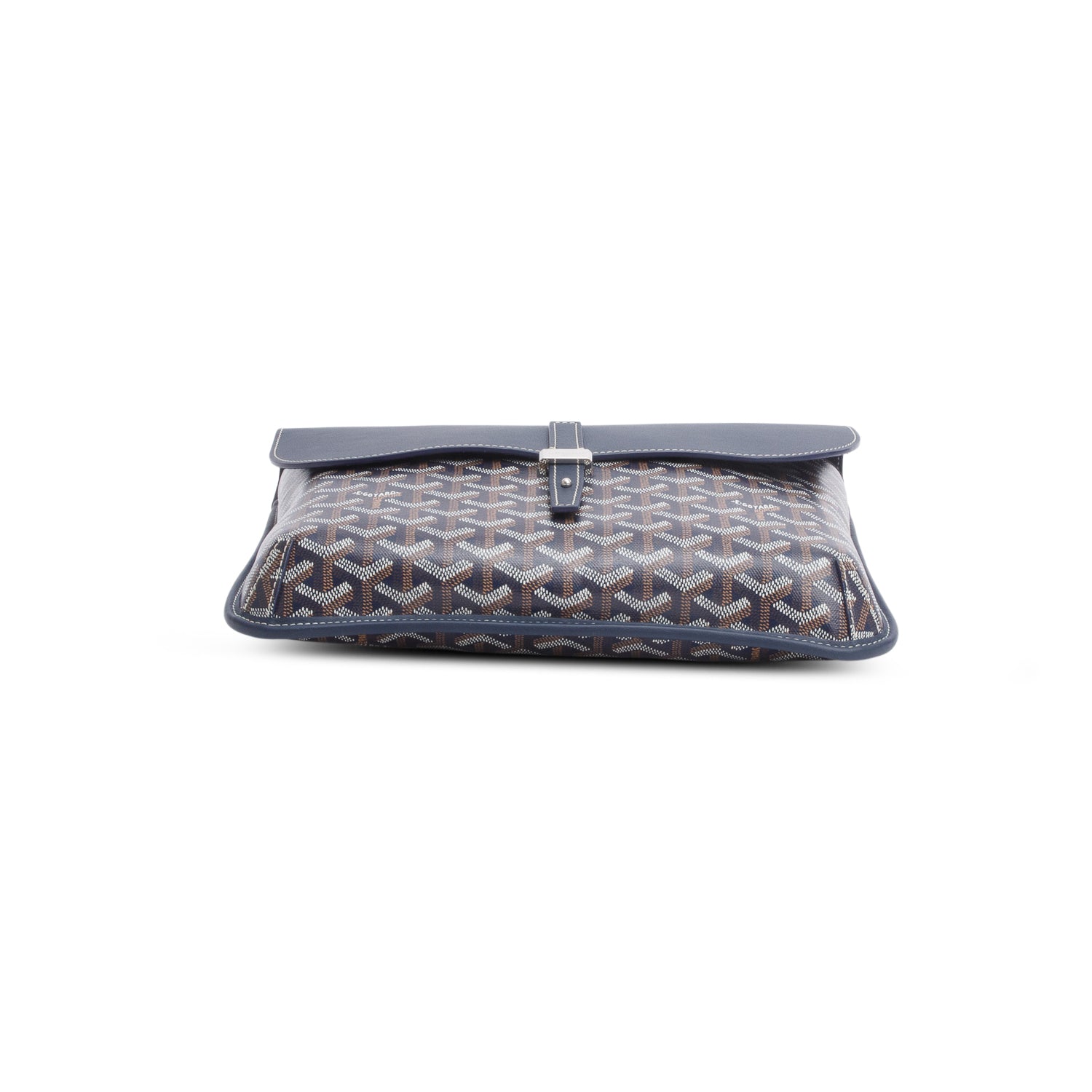 Goyard 2025 Blue Goyardine Coursier Messenger Bag