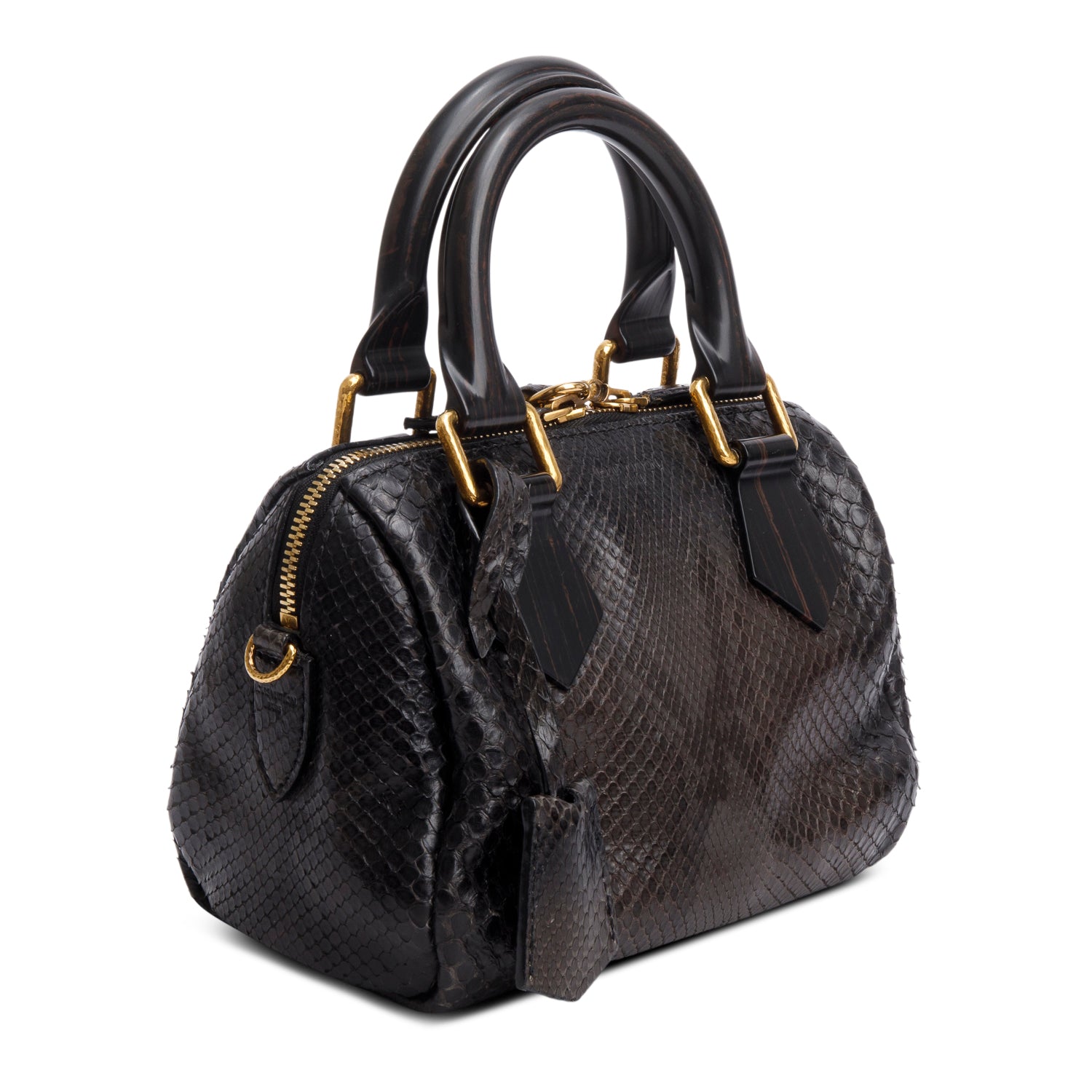 Louis Vuitton Limited Edition Python Devoile Speedy 20 w/ Box & Strap