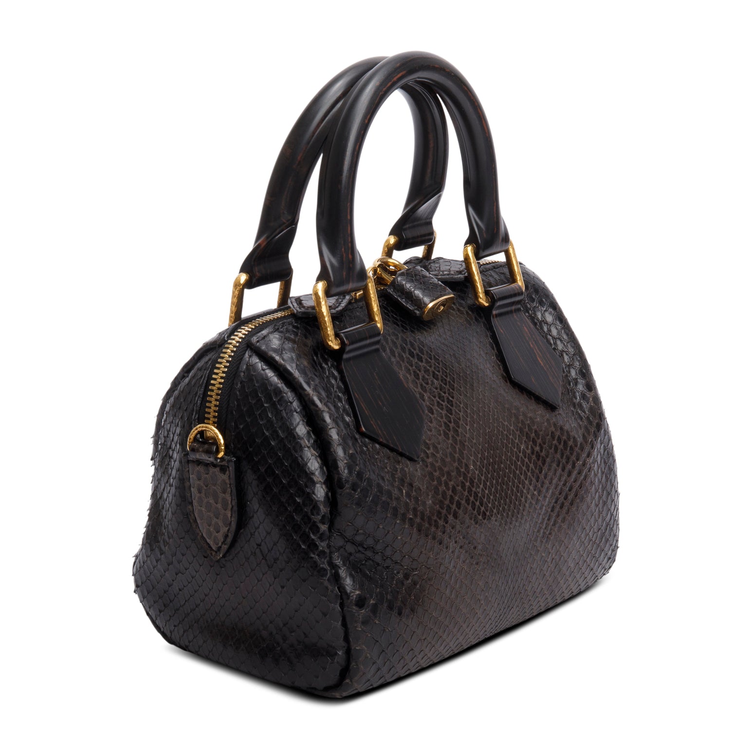 Louis Vuitton Limited Edition Python Devoile Speedy 20 w/ Box & Strap
