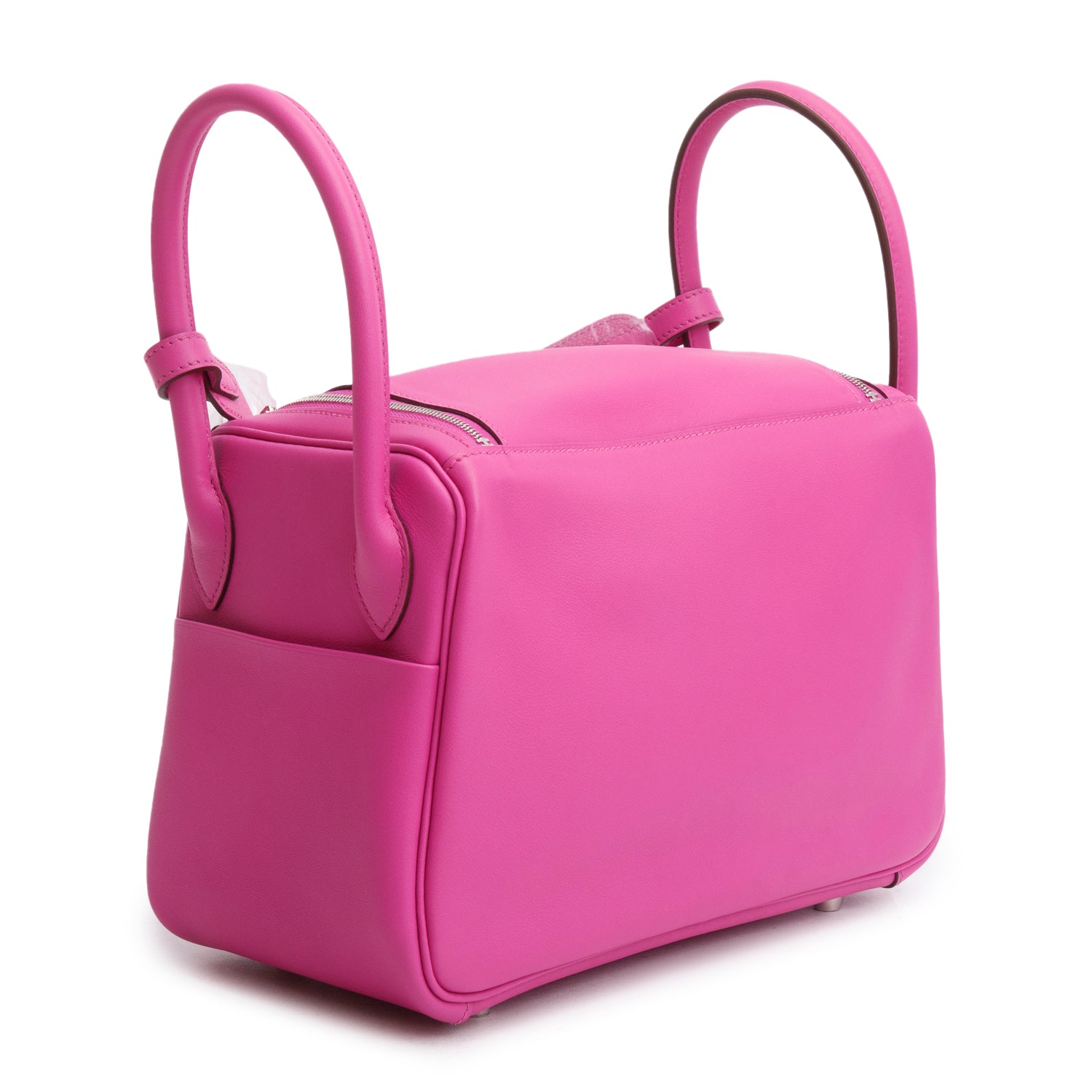 Hermes Magnolia Veau Swift Tressage De Cuir Lindy 26 w/ Box