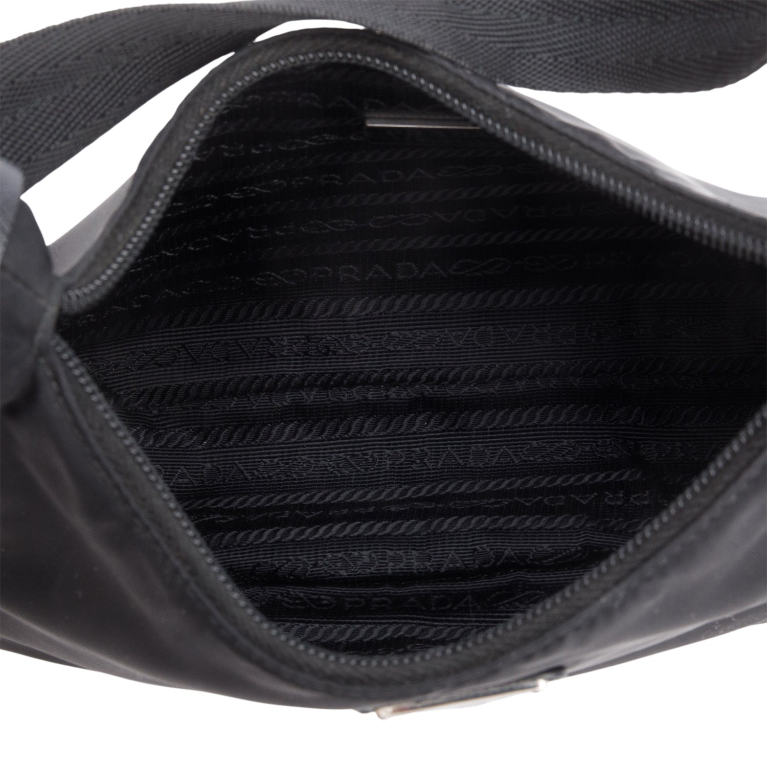 Prada 2020 Black Re-Edition 2000 Re-Nylon Mini Bag w/ Authenticity Card