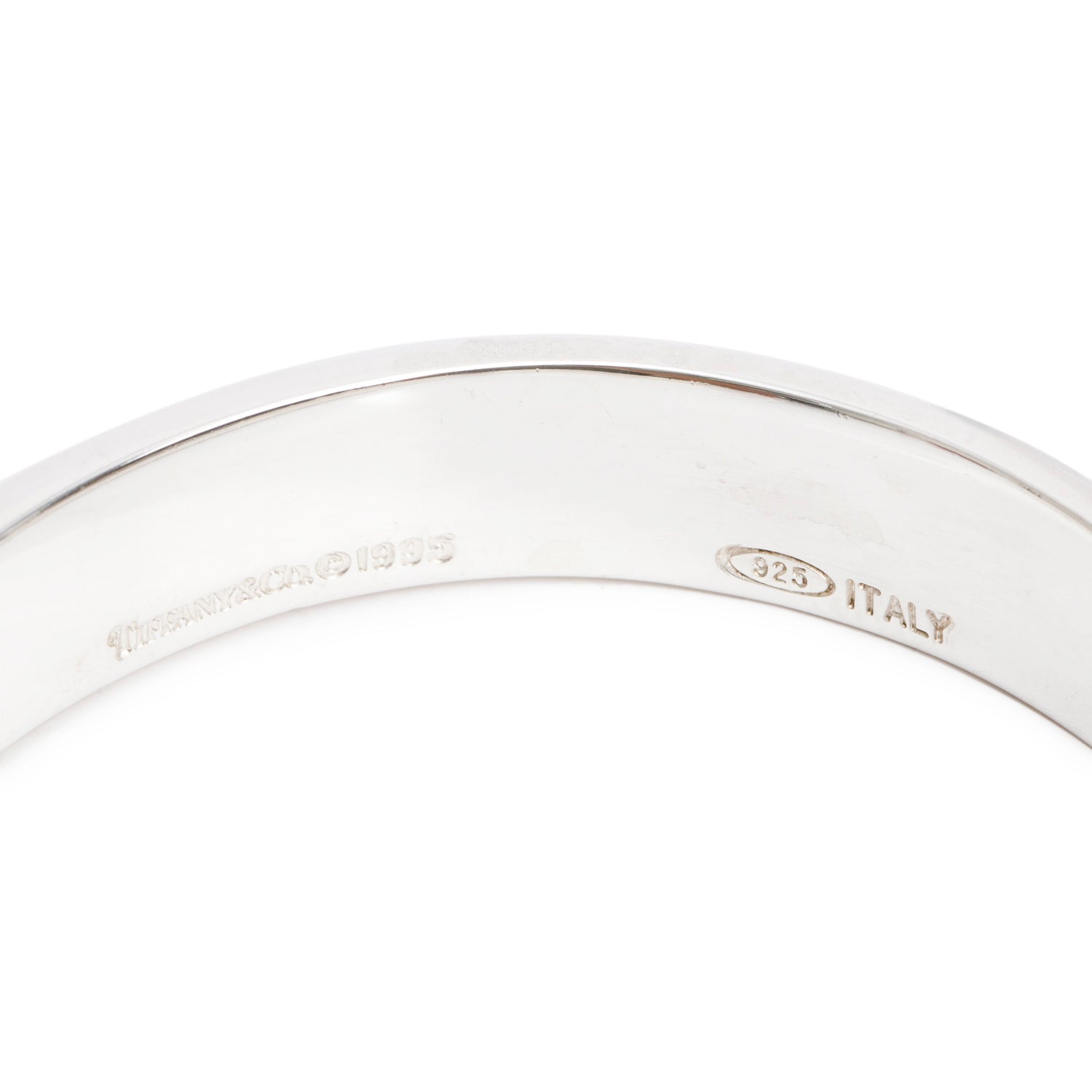 Tiffany & Co. Vintage Sterling Silver Atlas Narrow Cuff Bracelet