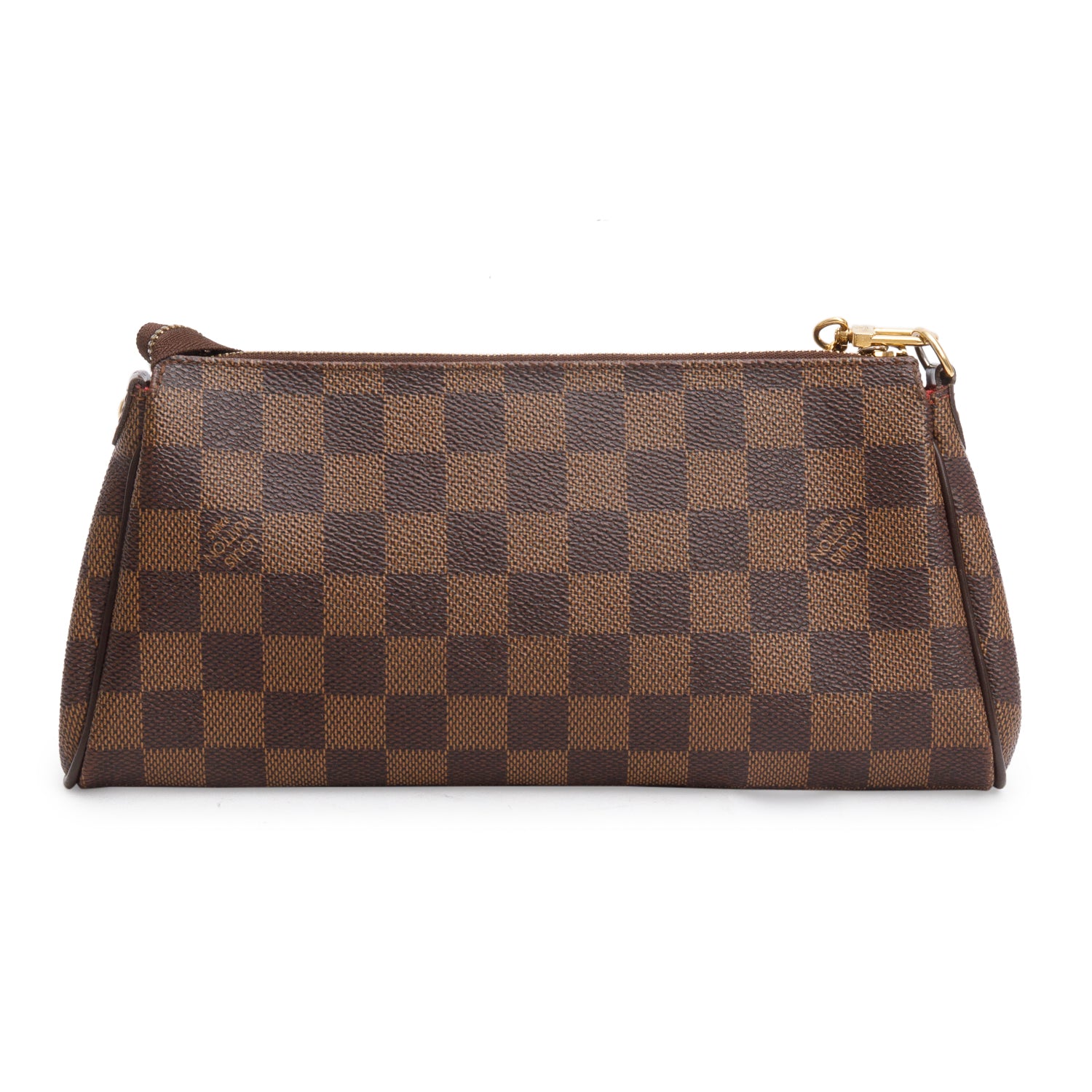 Louis Vuitton Damier Ebene Eva Clutch w/ Straps