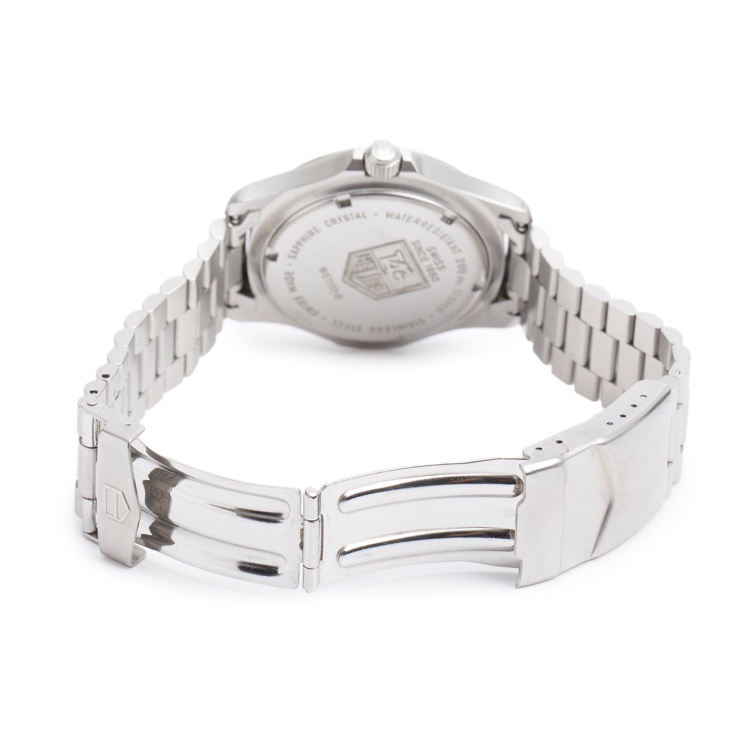 Tag Heuer Stainless Steel 2000 Professional 38 MM Quartz Watch Grey Dial WE1111-R