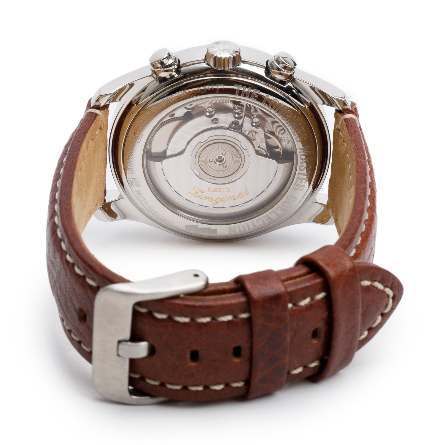 Longines Stainless Steel Master Collection 40 MM Chronograph Automatic Watch w/ Papers