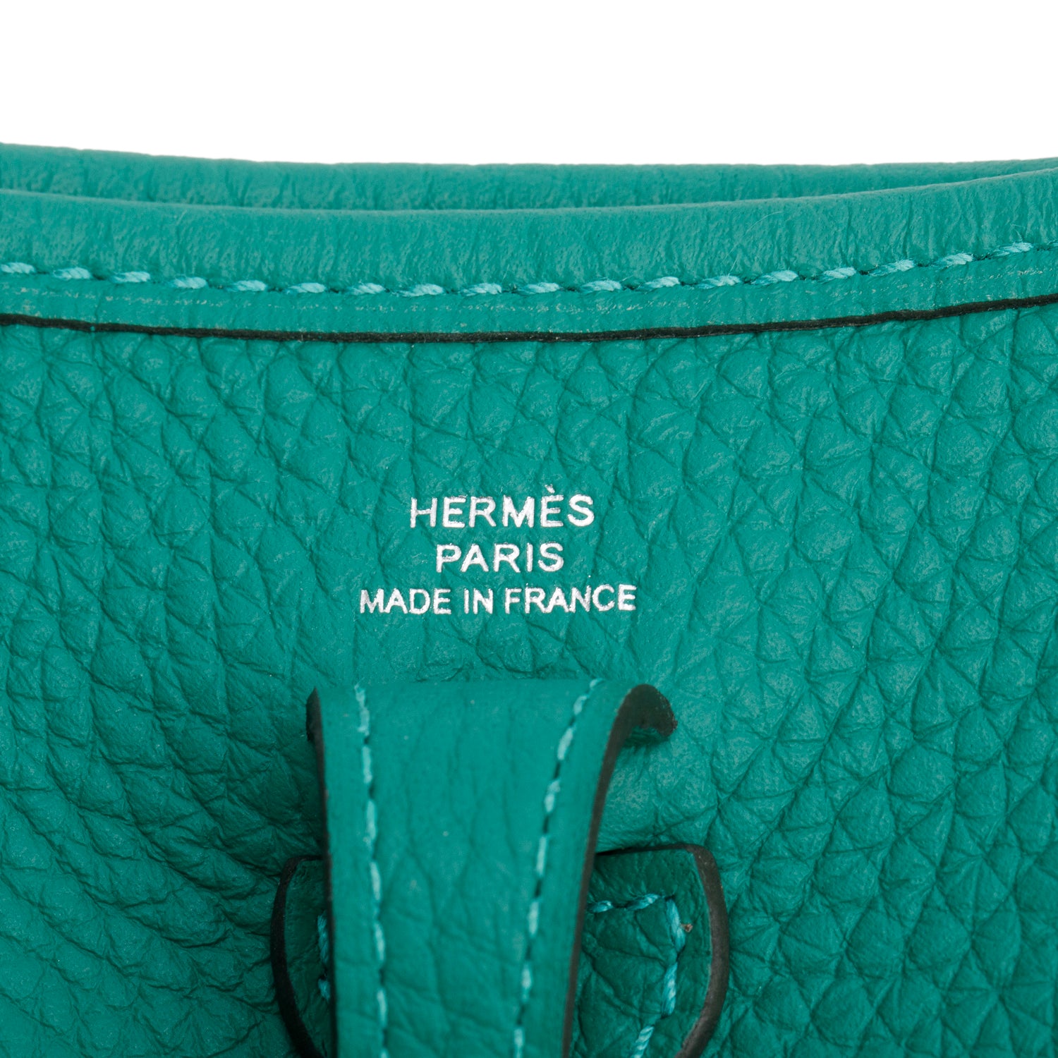 Hermes 2024 Vert Vertigo Taurillon Clemence Amazone Evelyn TPM 16 W/ Box & Receipt