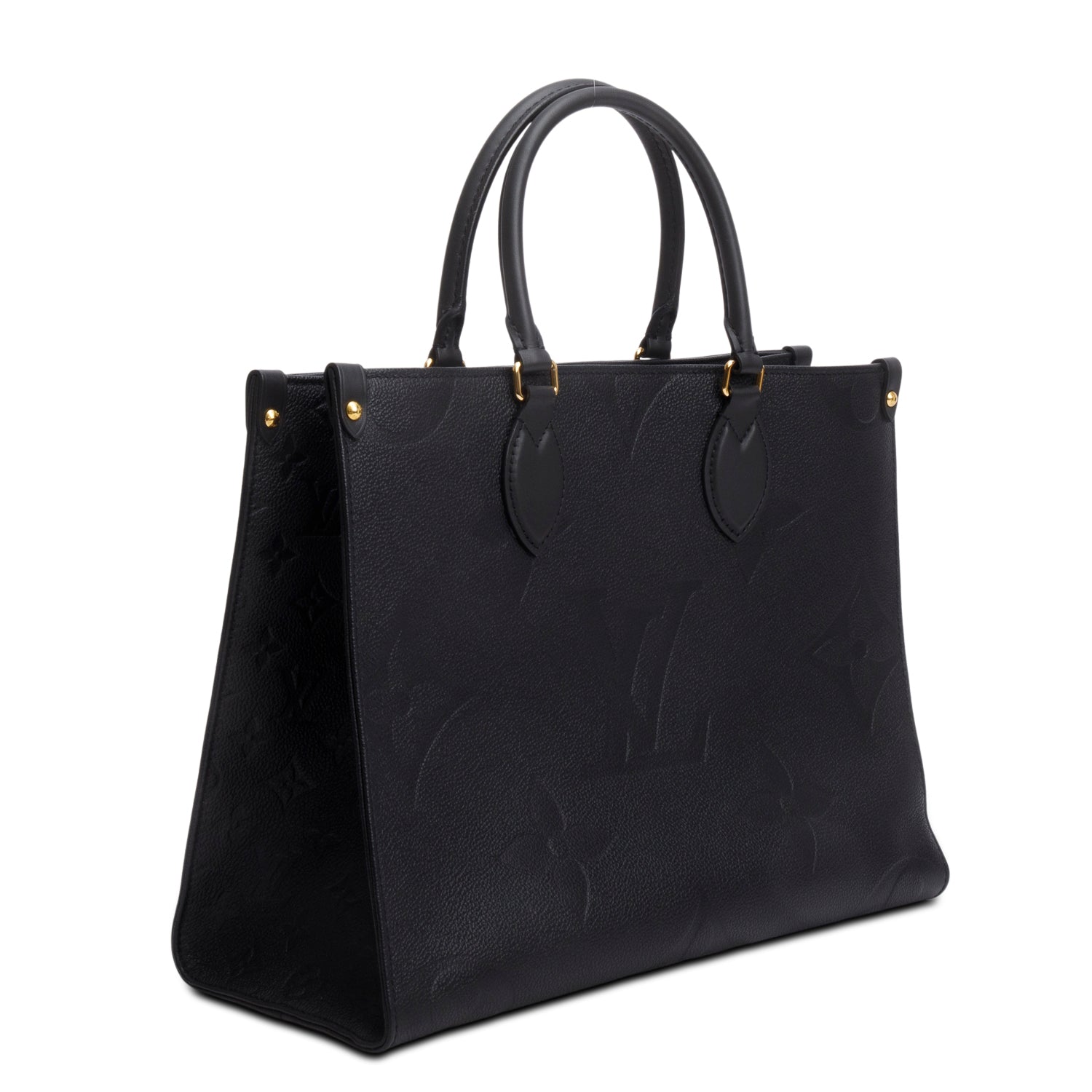 Louis Vuitton Black Empreinte Monograim Giant OnTheGo MM