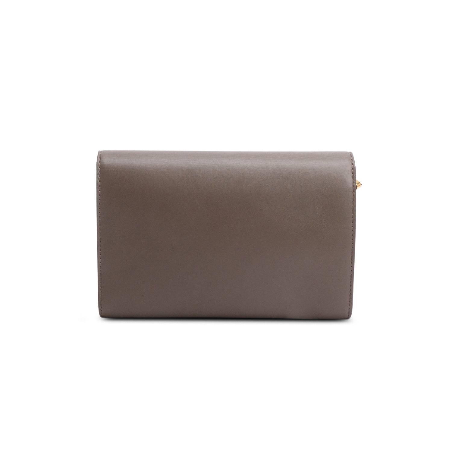 Louis Vuitton Taupe Calfskin Chain Louise Pochette w/ Strap