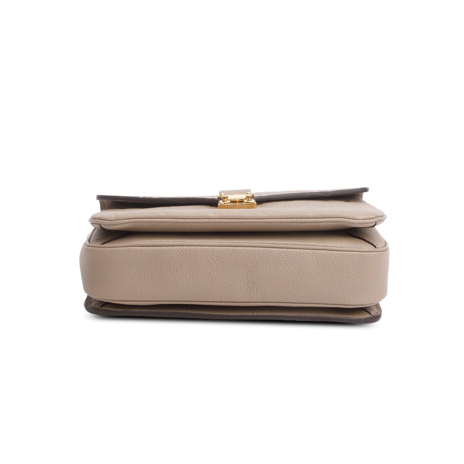 Louis Vuitton Taupe Monogram Empreinte Pochette Metis w/ Strap