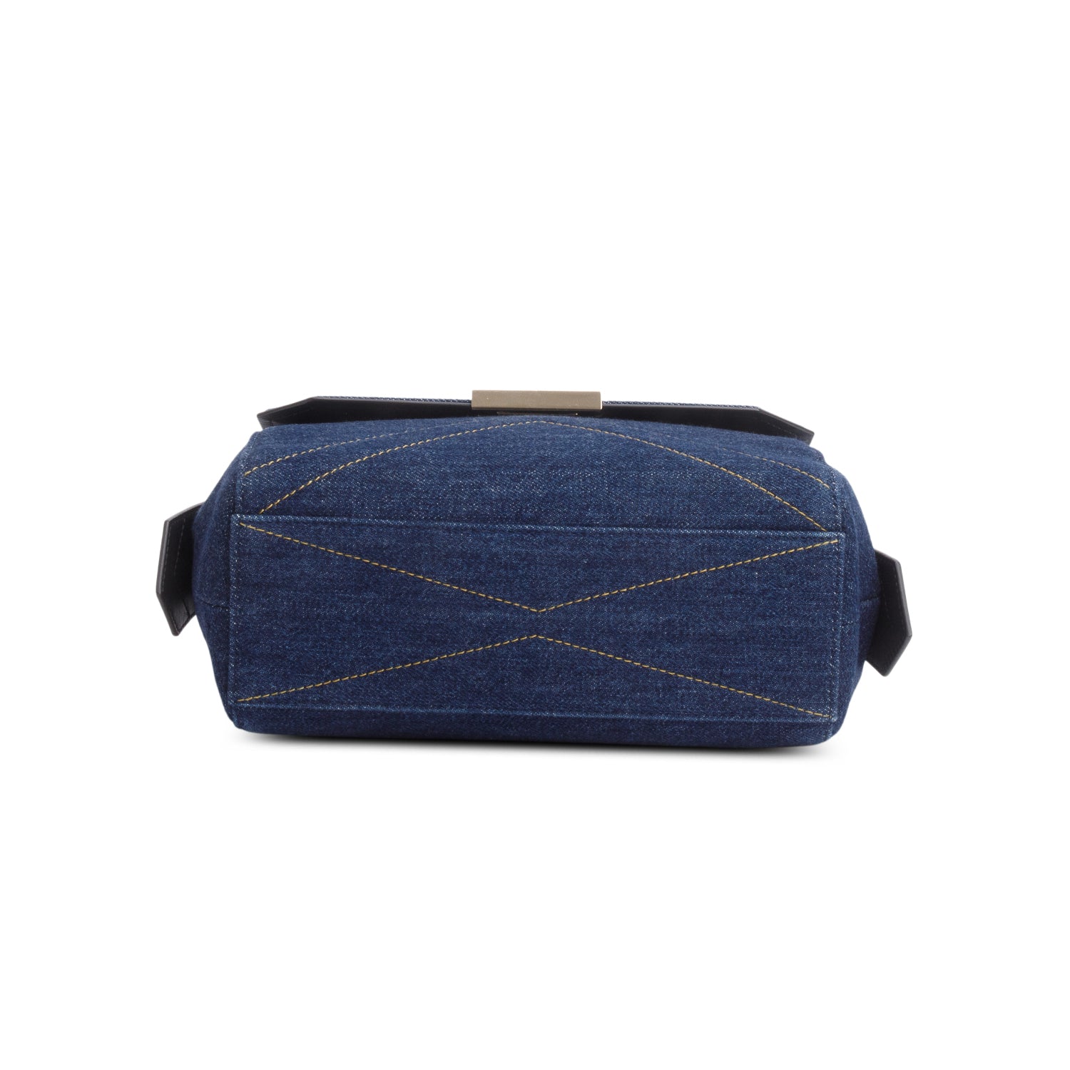 Givenchy 2020 Blue Denim Small ID Flap Bag