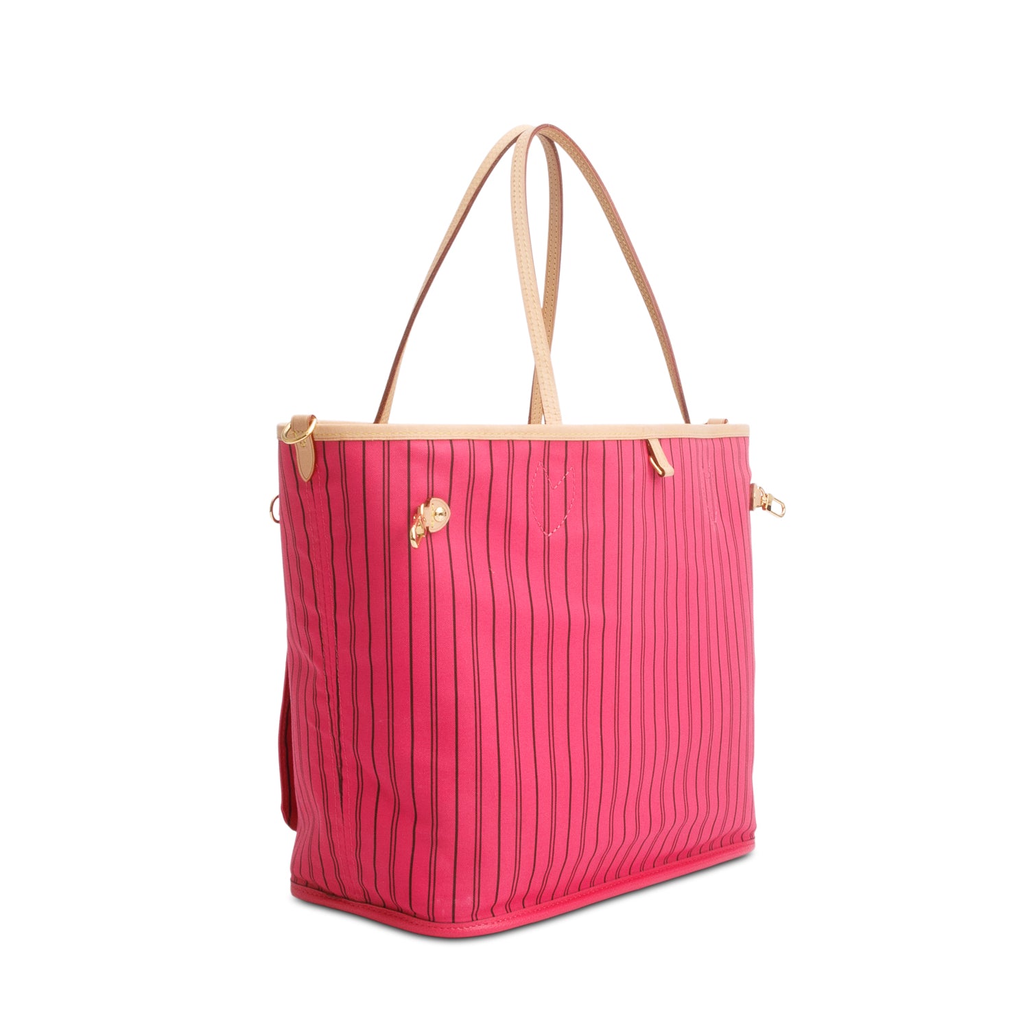 Louis Vuitton 2025 Monogram Neverfull Bandouliere Inside Out MM w/ Box, Strap & Receipt