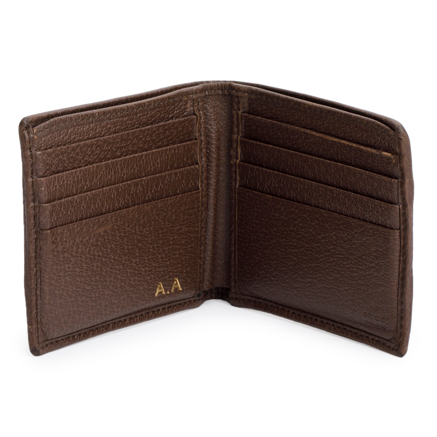 Gucci Beige GG Supreme Web Ophidia Bifold Wallet w/ Box