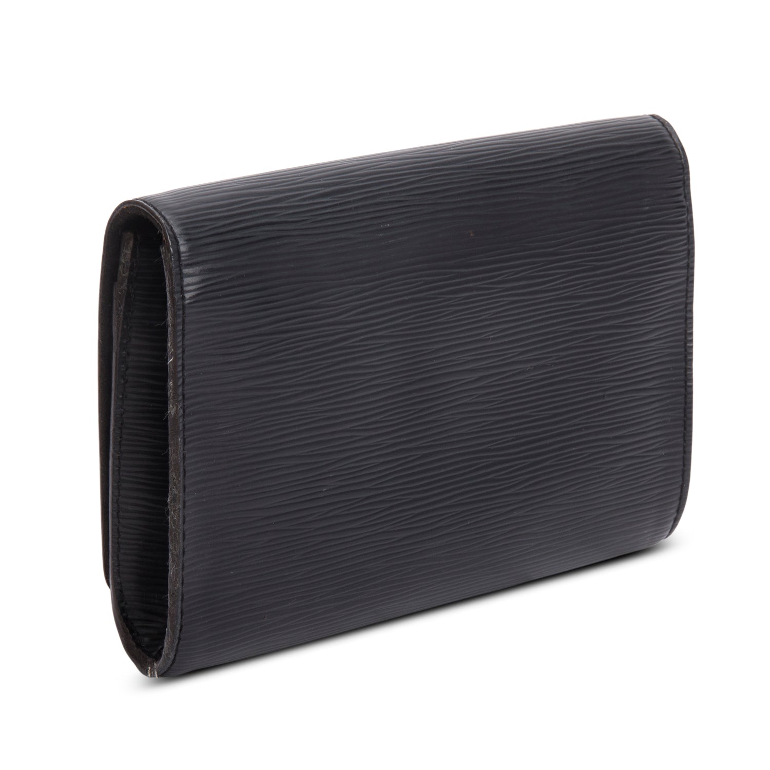 Louis Vuitton Black Epi Leather Louise Strap PM