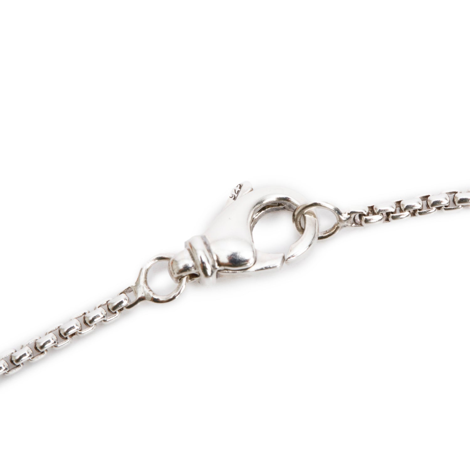 David Yurman Sterling Silver Smoky Quartz  & Diamond Petite Cerise Pendant Necklace