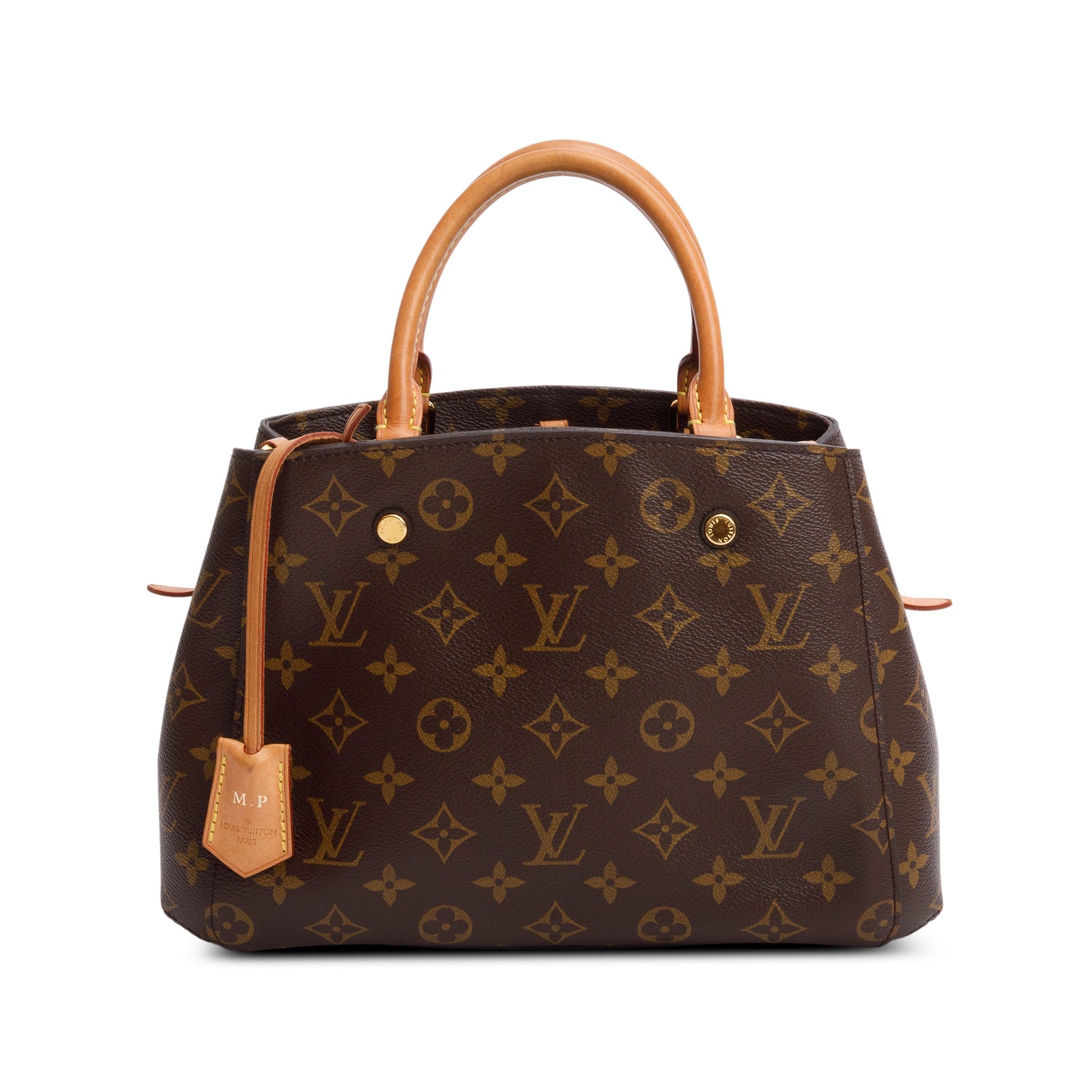Louis Vuitton Monogram Montaigne BB w/ Strap & Box