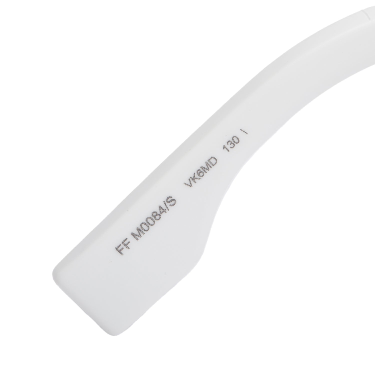 Fendi FF M0084/S White Acetate Shield Sunglasses w/ Case