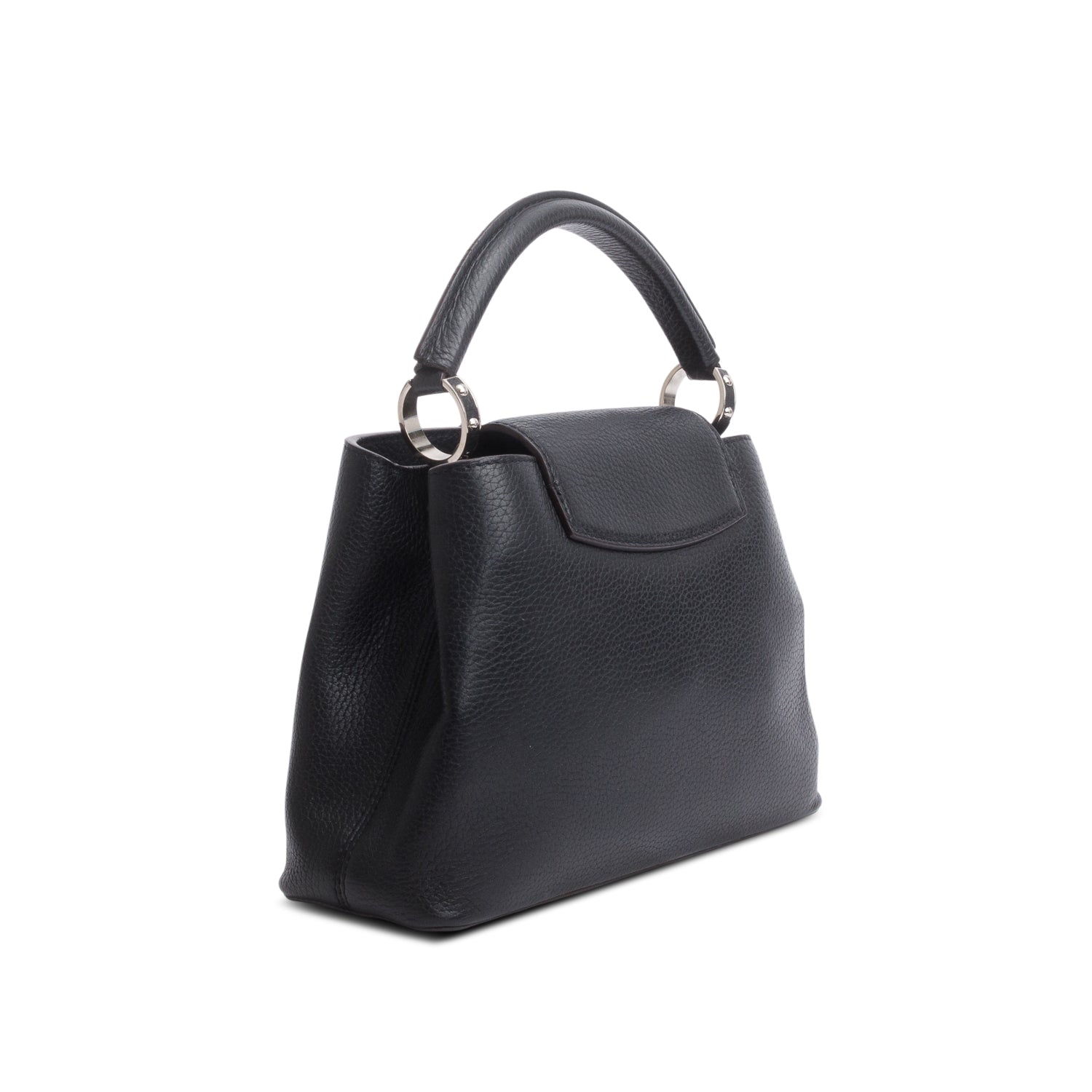 Louis Vuitton Black Taurillon Mini Capucines w/ Strap