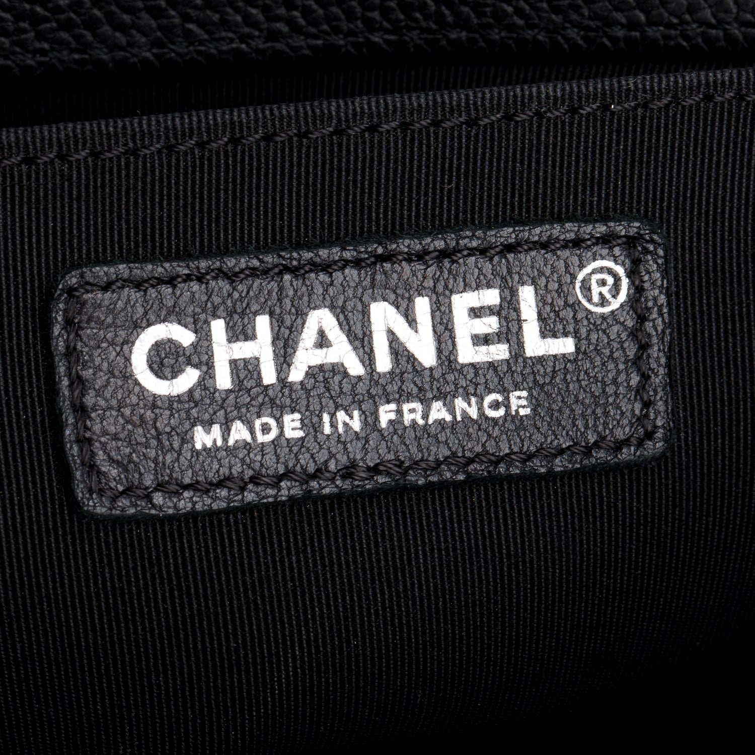 Chanel Black Caviar Quilted Medium Boy Flap Bag