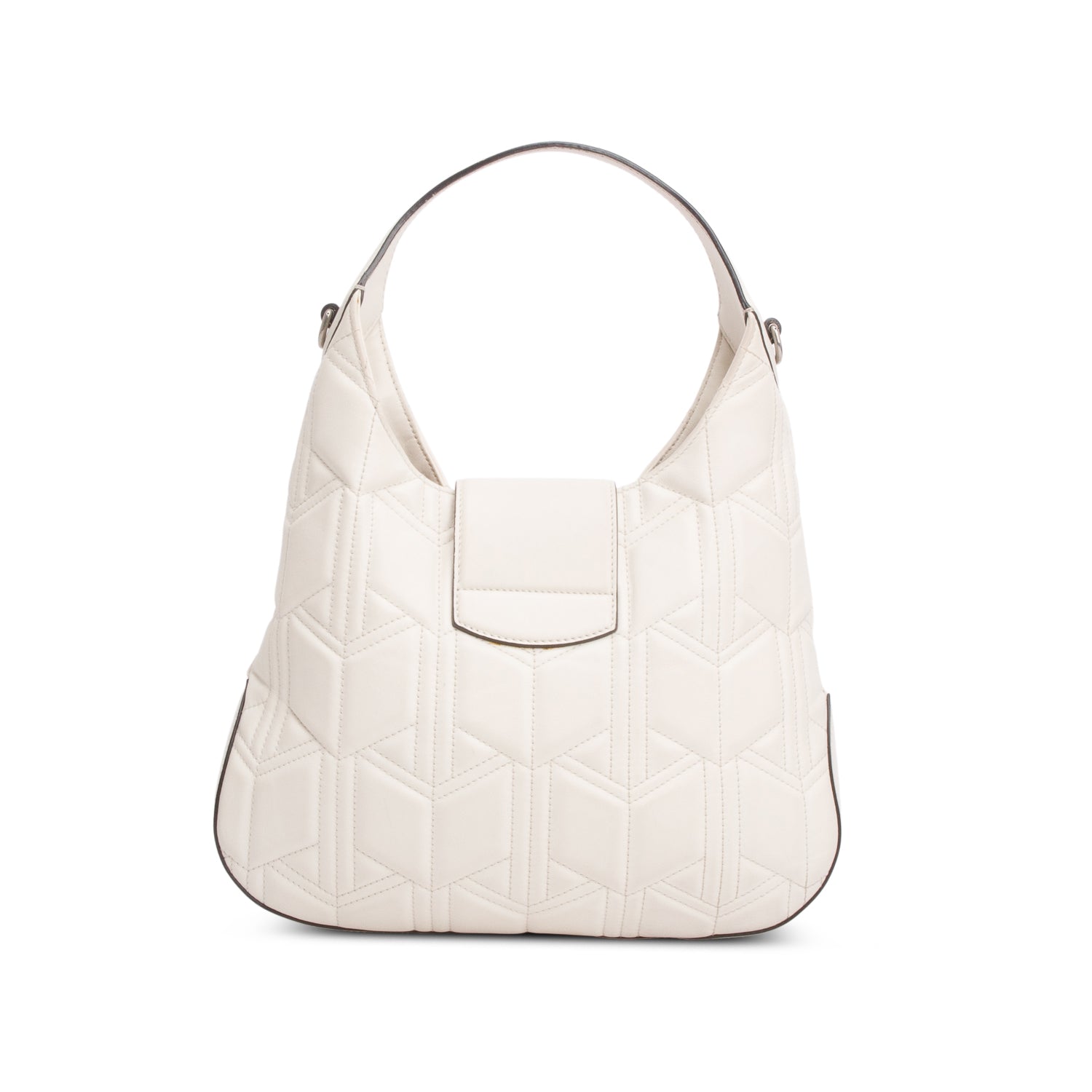 Gucci White Leather Matelasse Dionysus Hobo w/ Strap